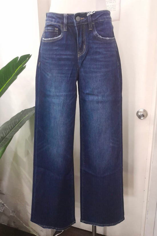 HIGH RISE WIDE LEG JEANS