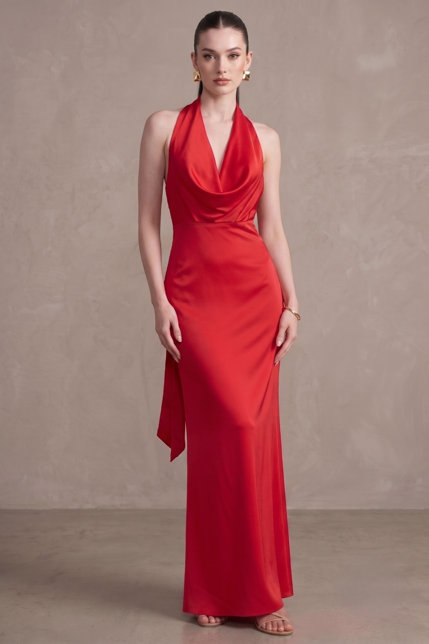 VESTIDO DRAPEADO