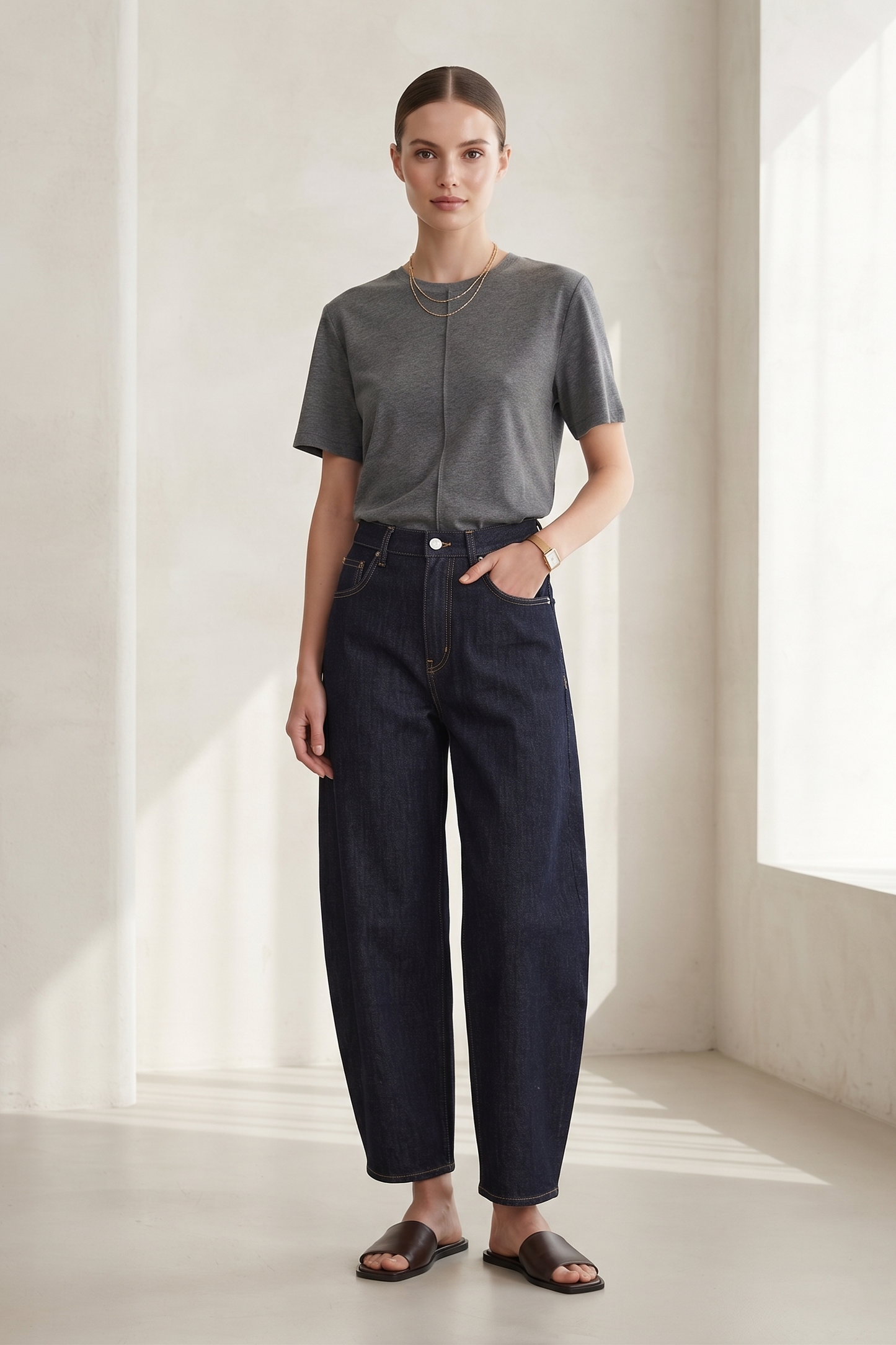 JEANS UNICOLOR