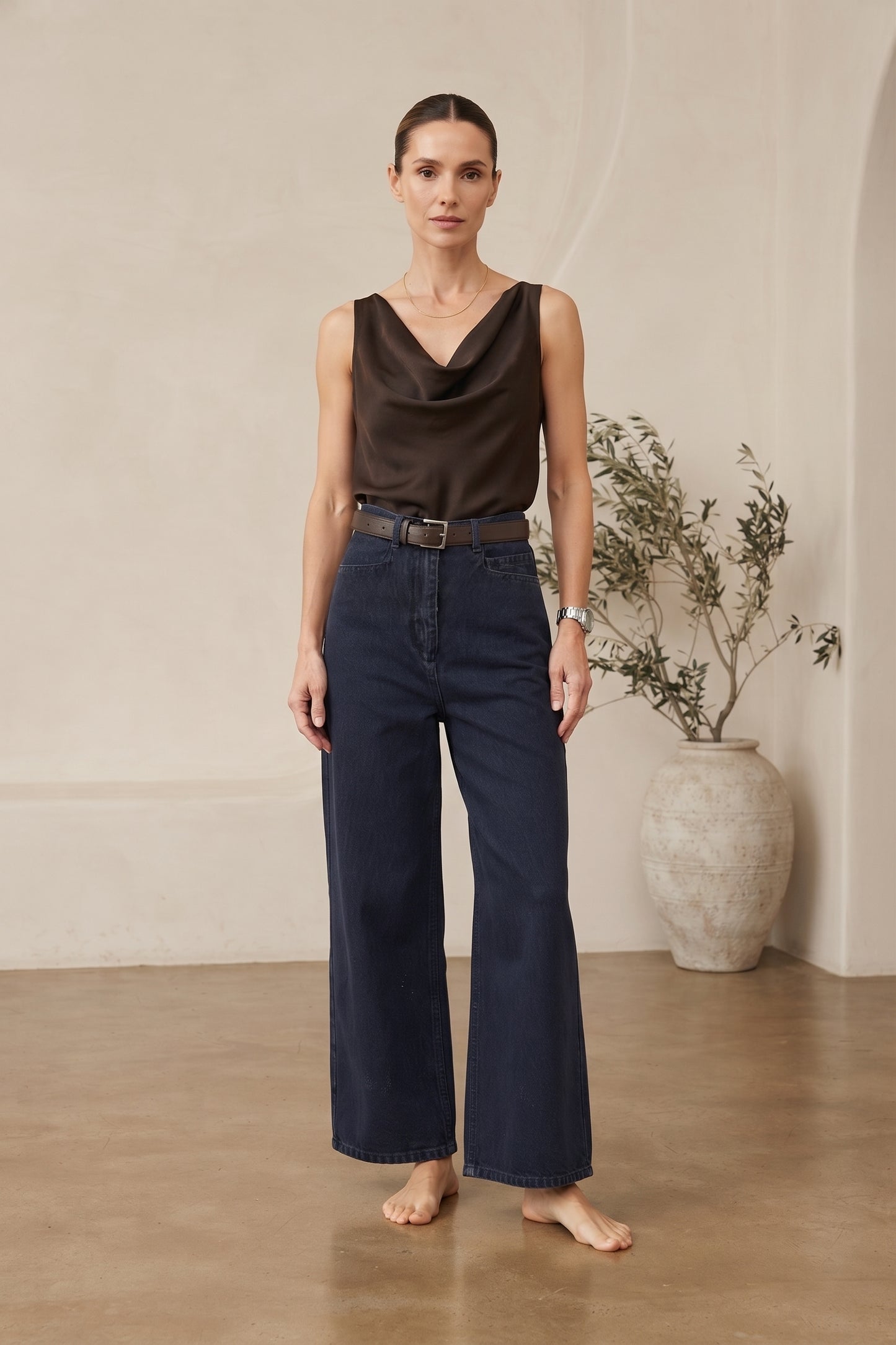 JEANS TEXTURA & CINTO