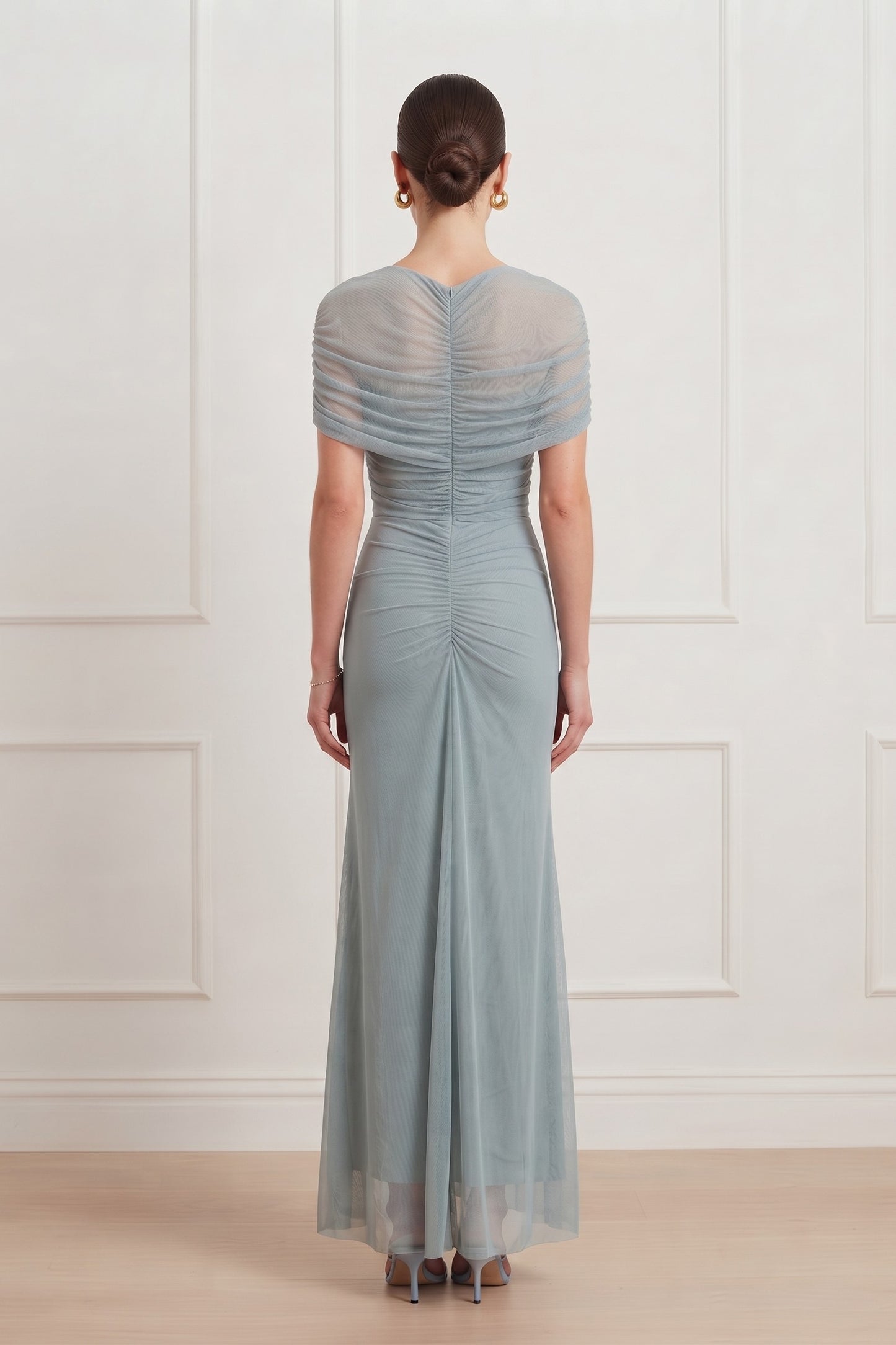 VESTIDO MESH CUT OUT