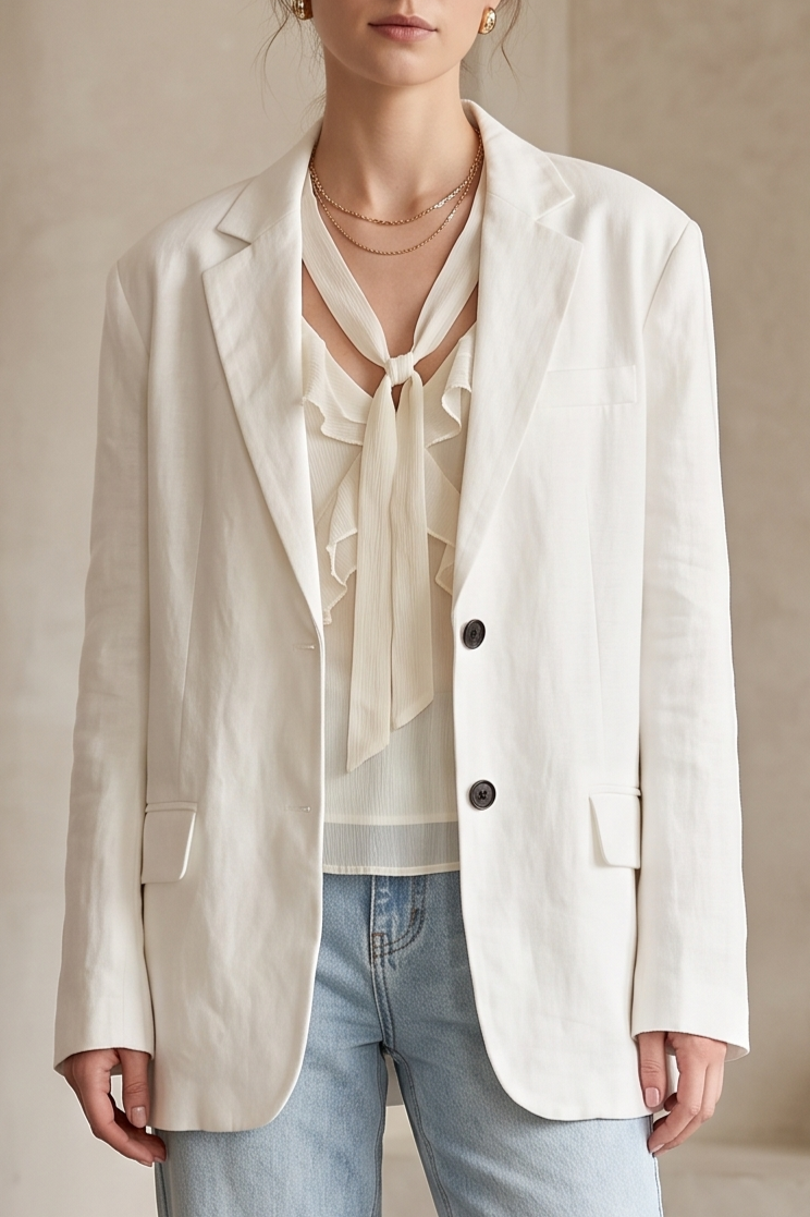 BLAZER TIPO LINO