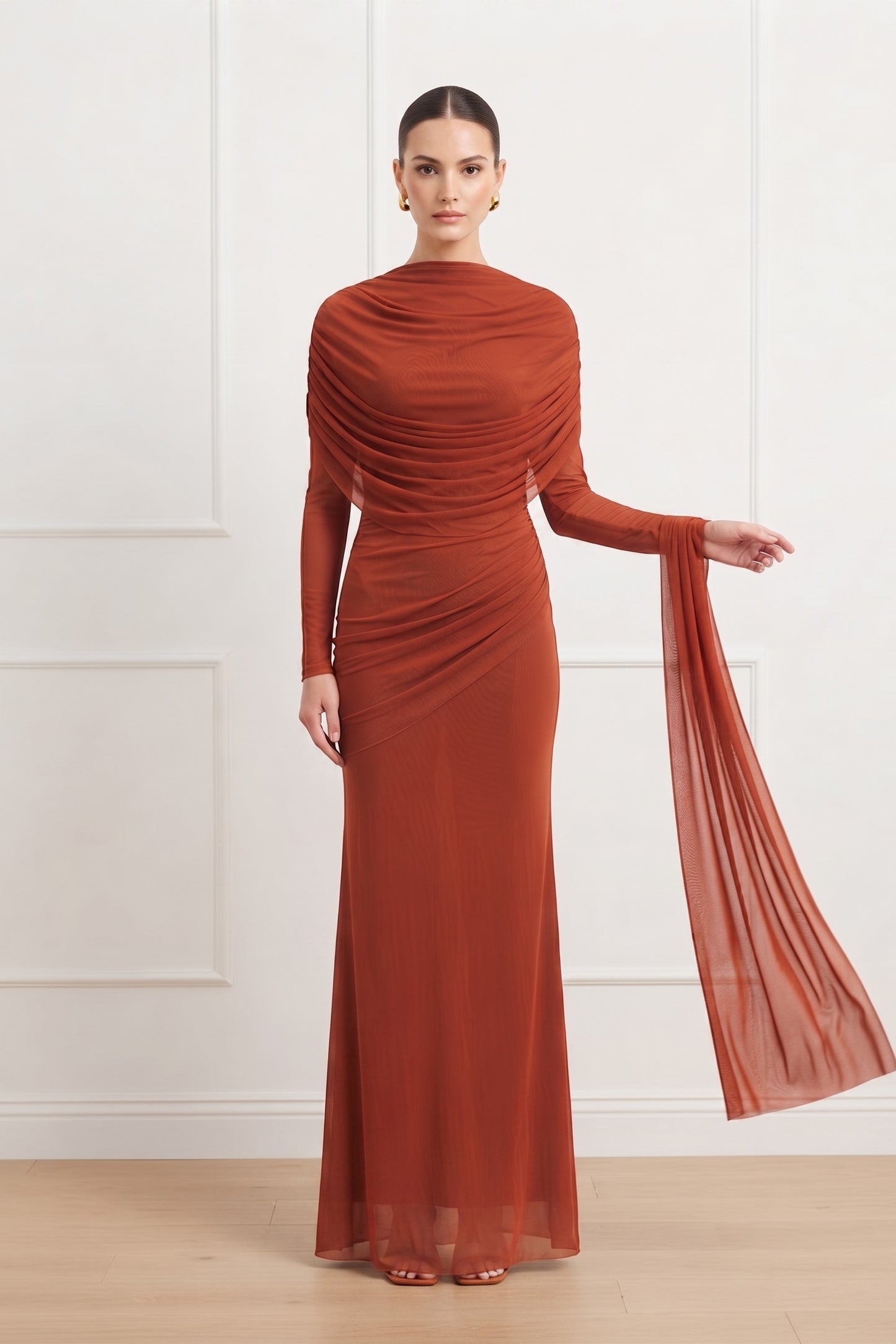 VESTIDO LAYER MESH