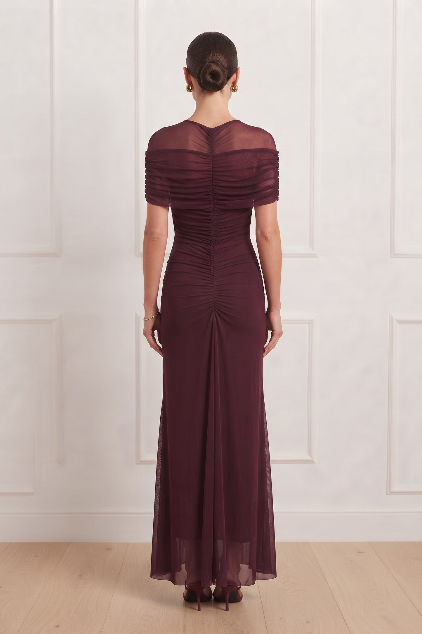 VESTIDO MESH CUT OUT