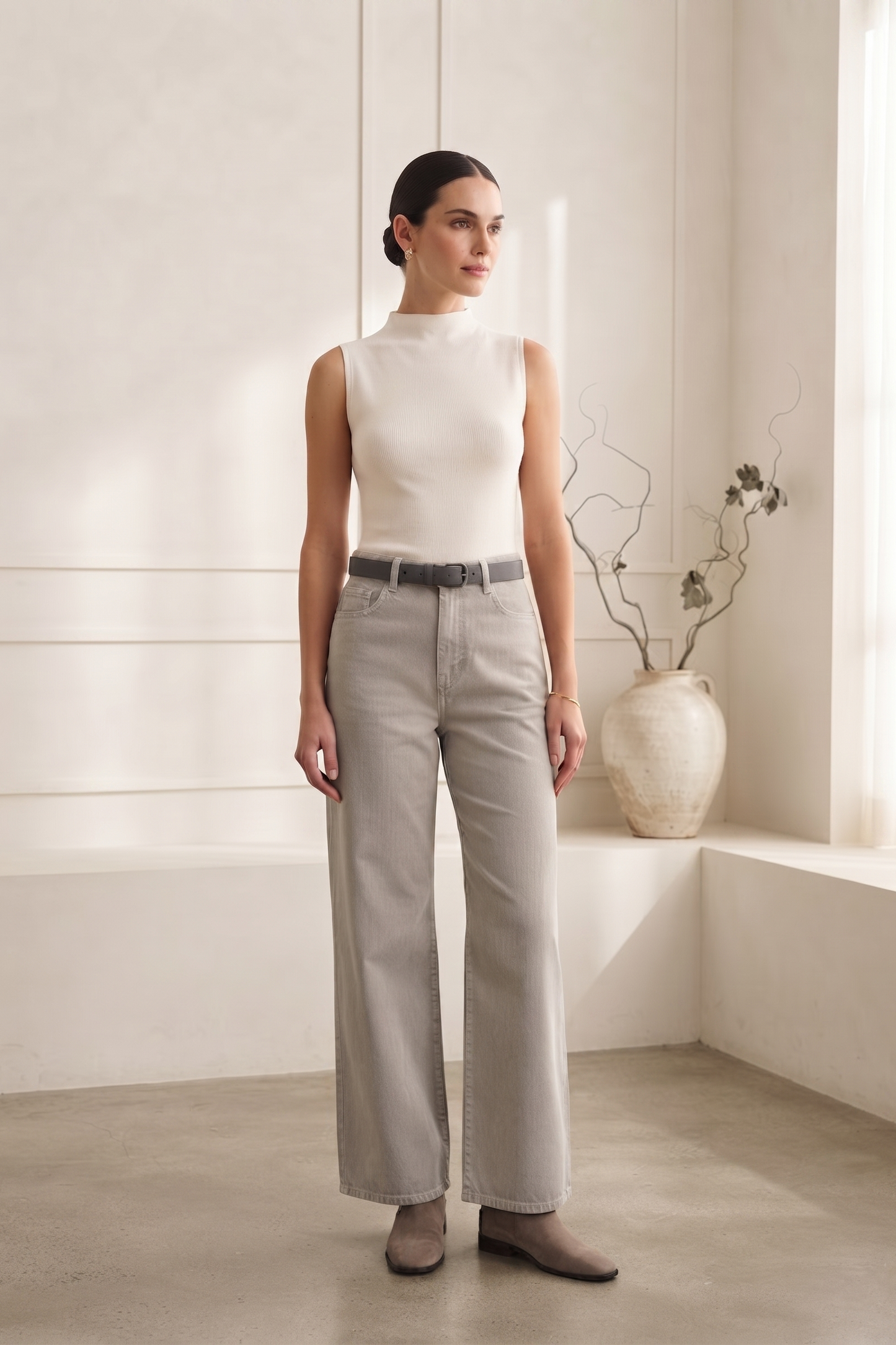 JEANS TEXTURA & CINTO