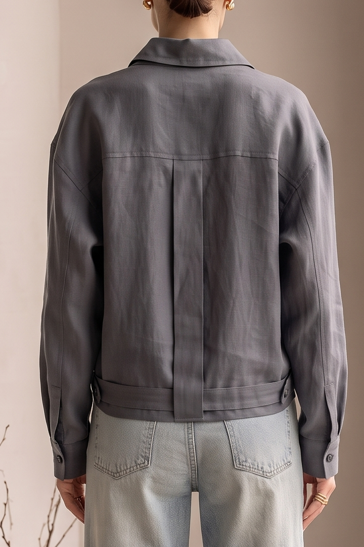 CHAQUETA BOTONES ASIMETRICOS