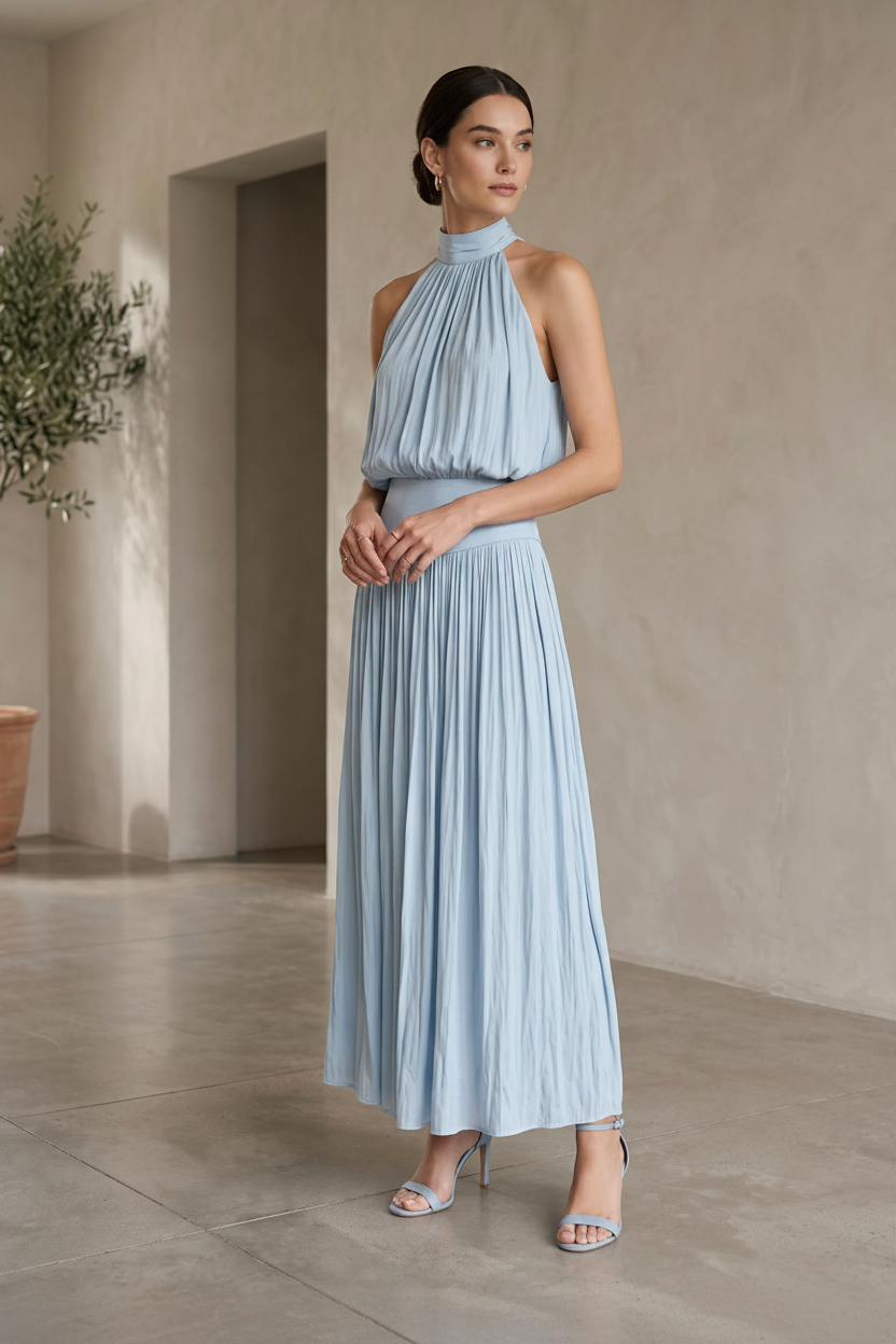 VESTIDO HALTER