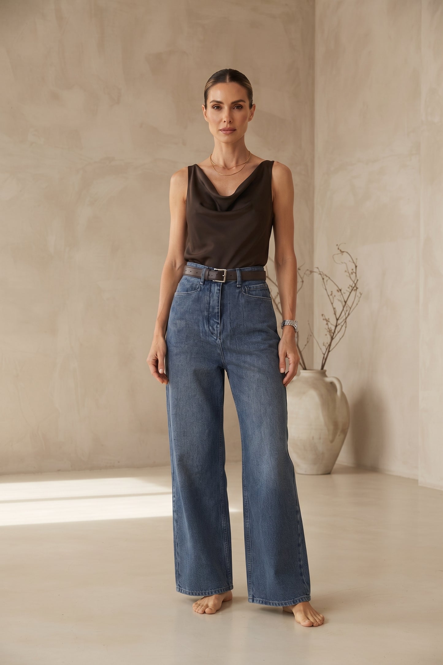 JEANS TEXTURA & CINTO
