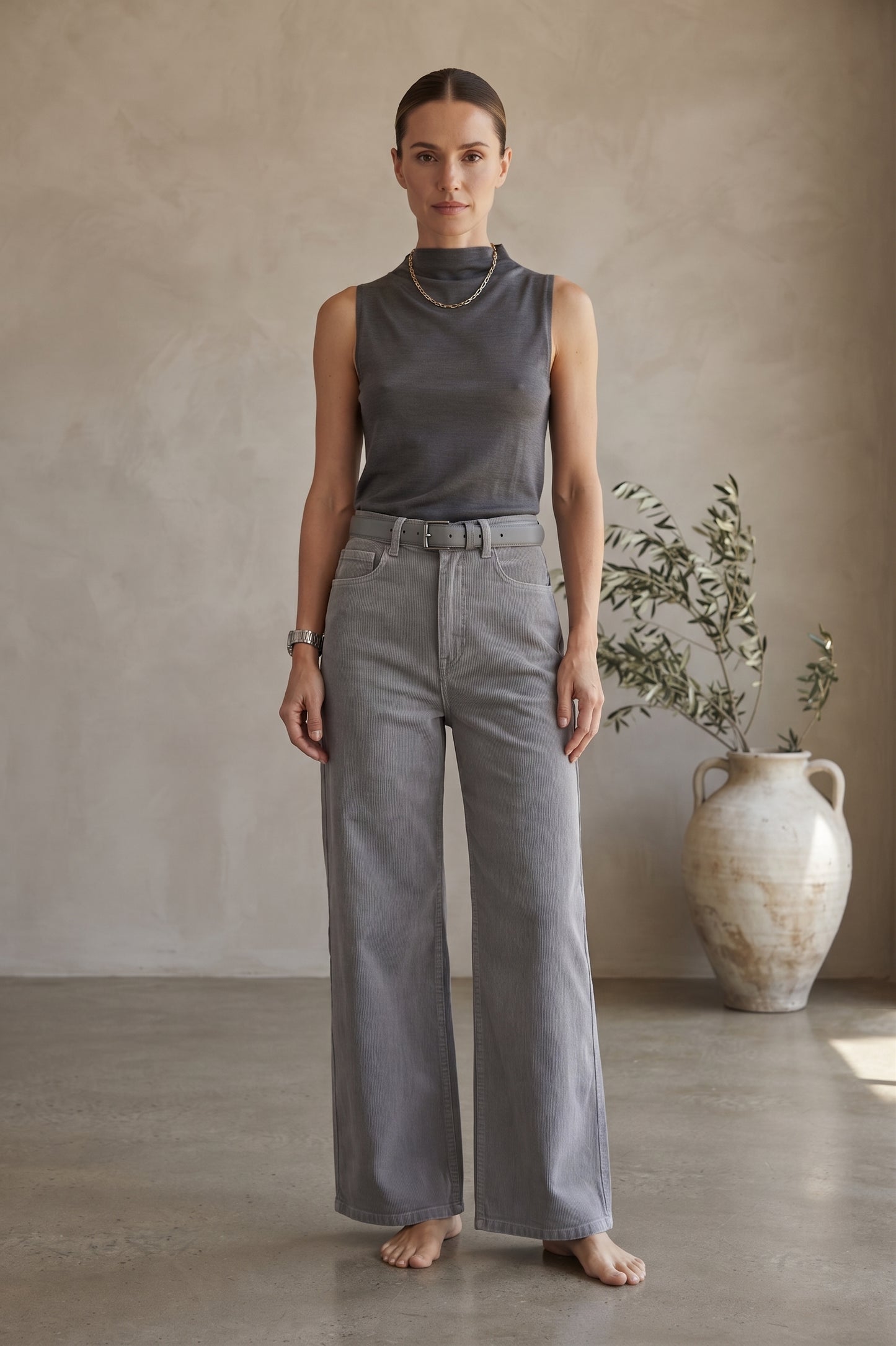 JEANS TEXTURA & CINTO