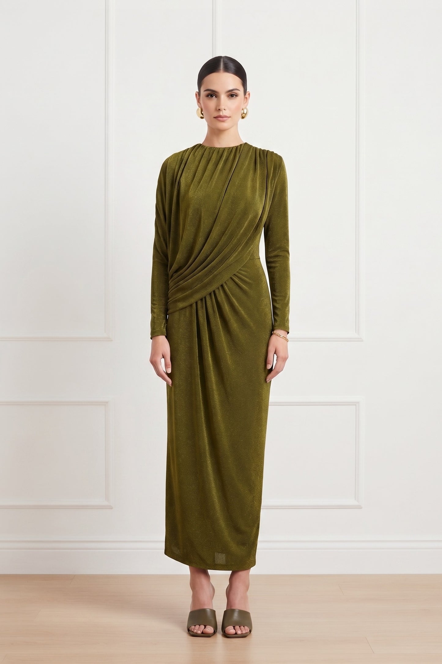 VESTIDO DRAPEADOS