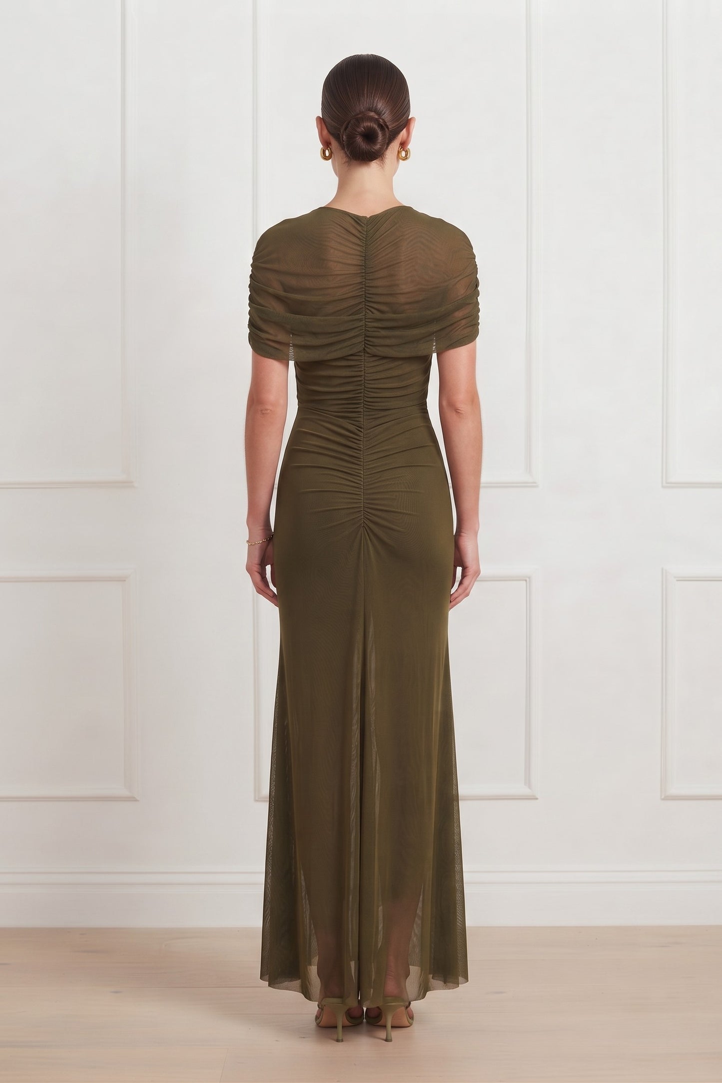 VESTIDO MESH CUT OUT