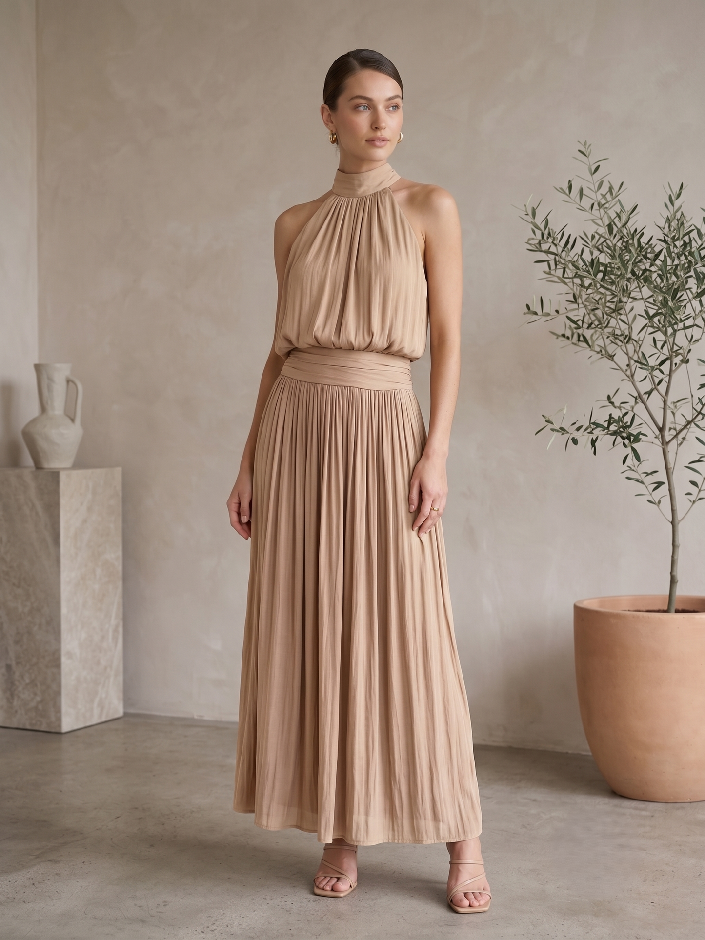 VESTIDO HALTER