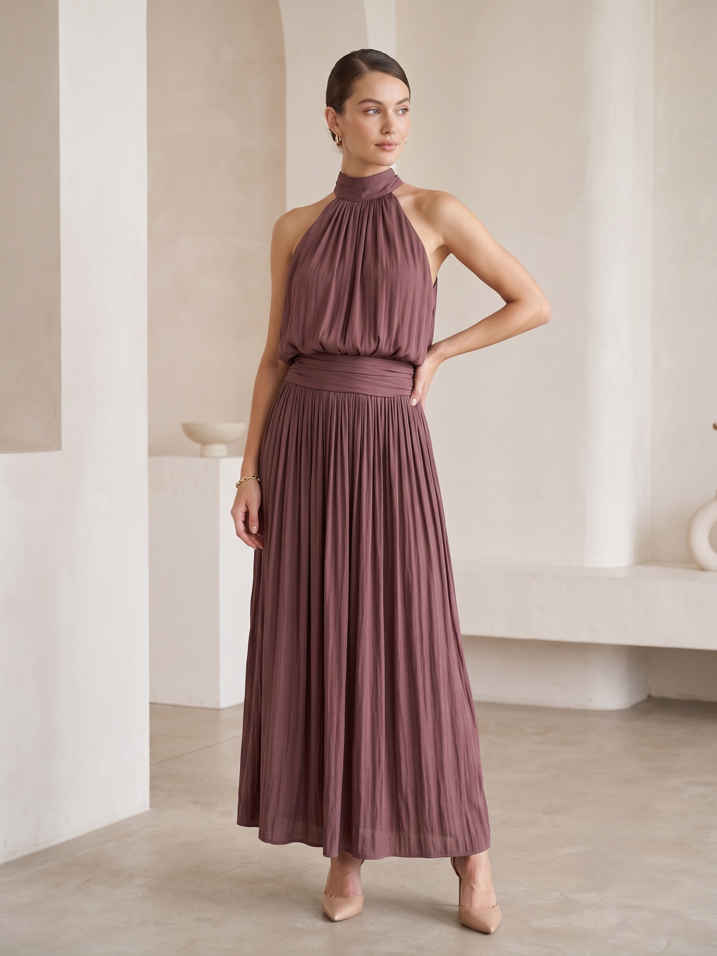VESTIDO HALTER