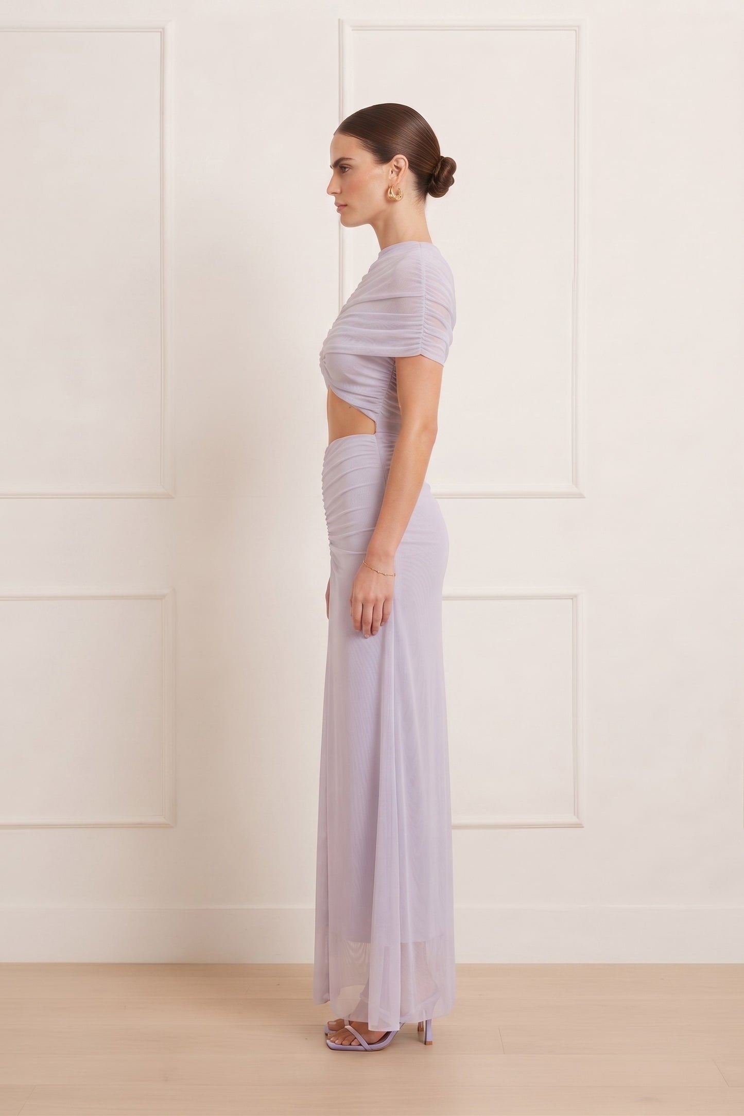 VESTIDO MESH CUT OUT