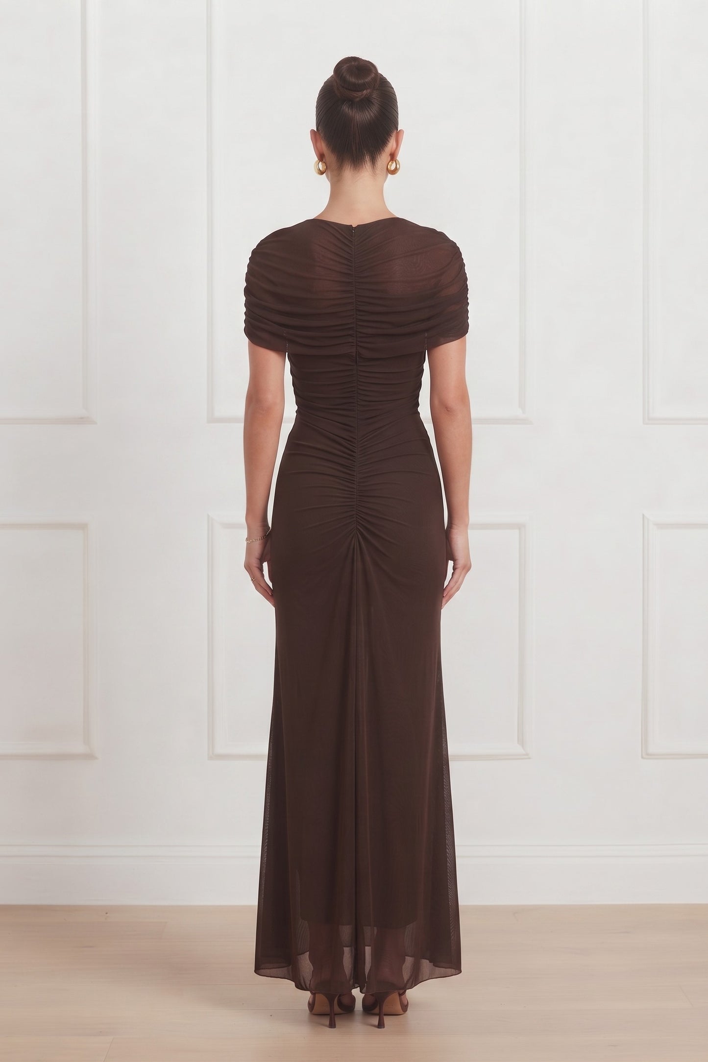 VESTIDO MESH CUT OUT