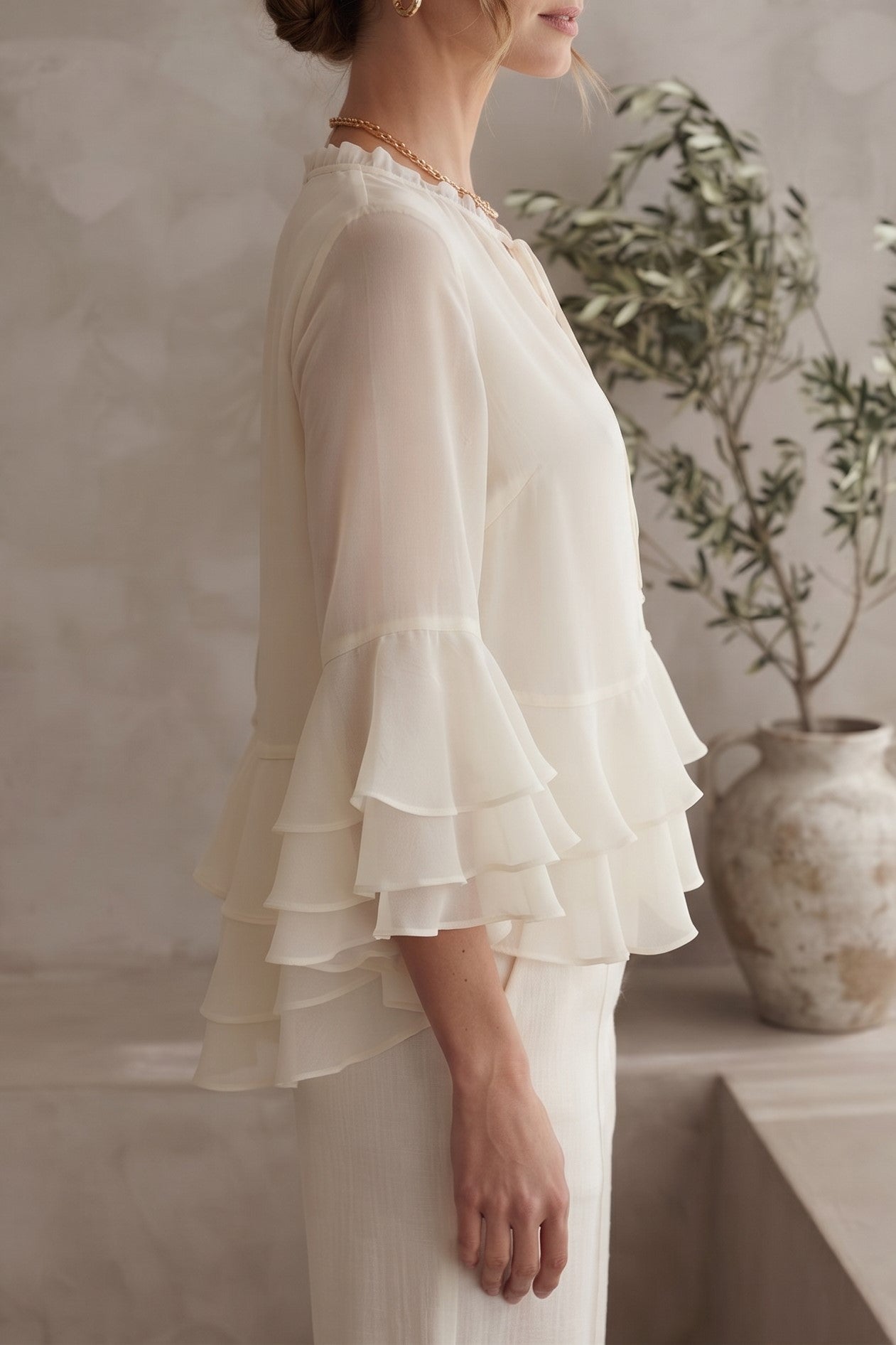 BLUSA VOLANTES
