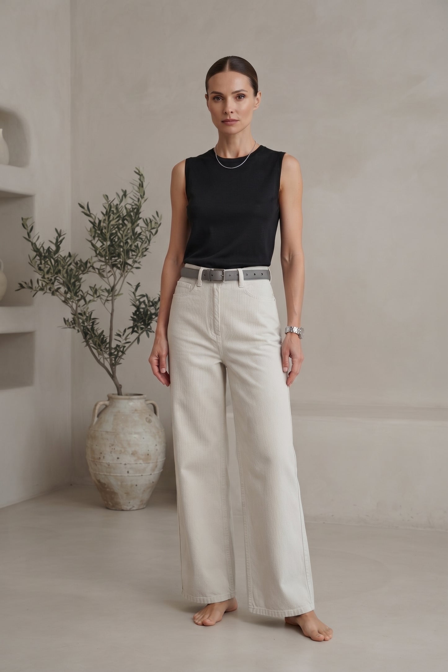JEANS TEXTURA & CINTO