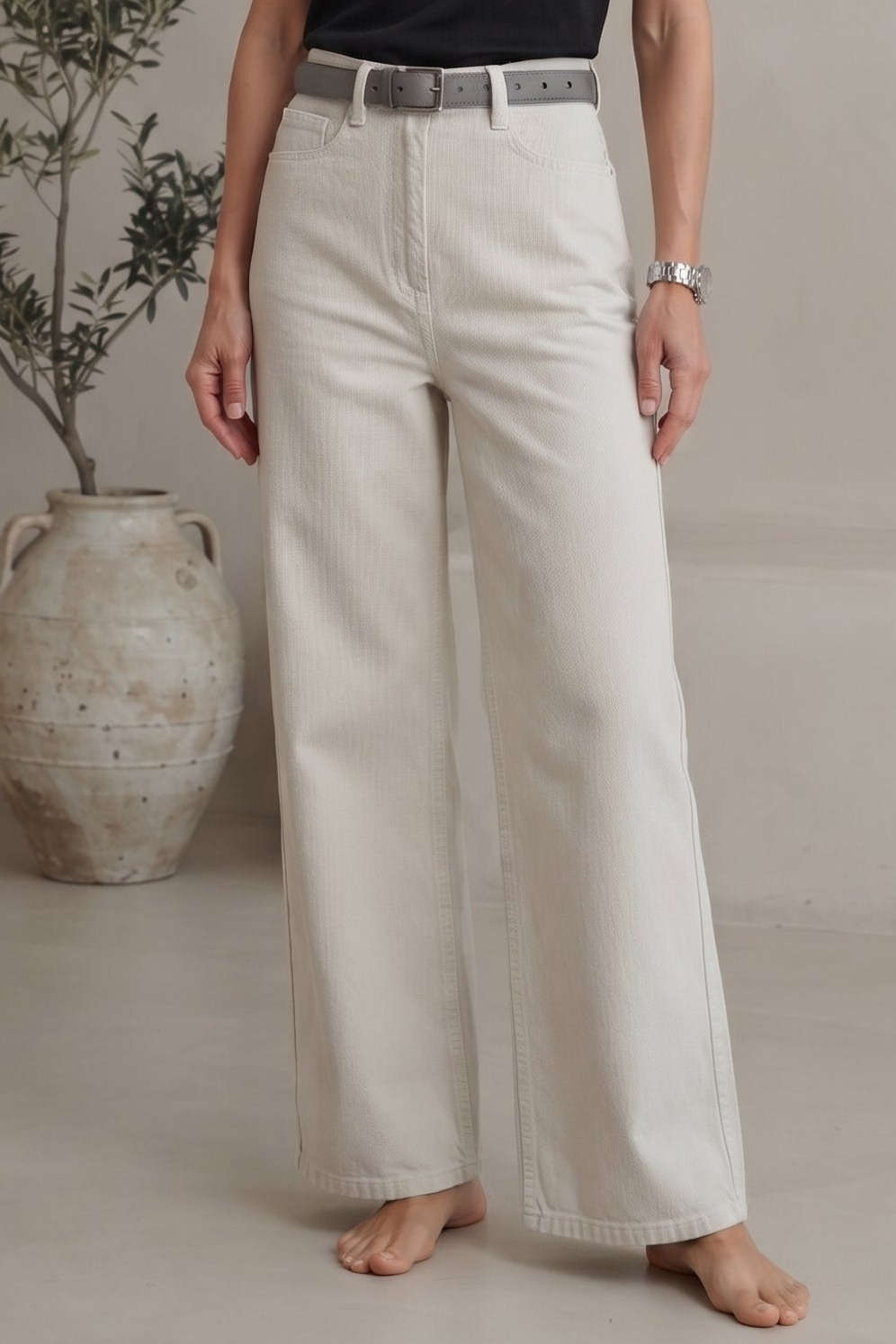JEANS TEXTURA & CINTO