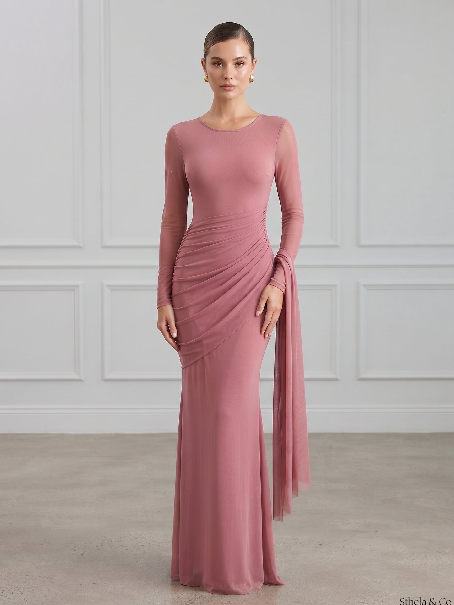 VESTIDO LAYER MESH