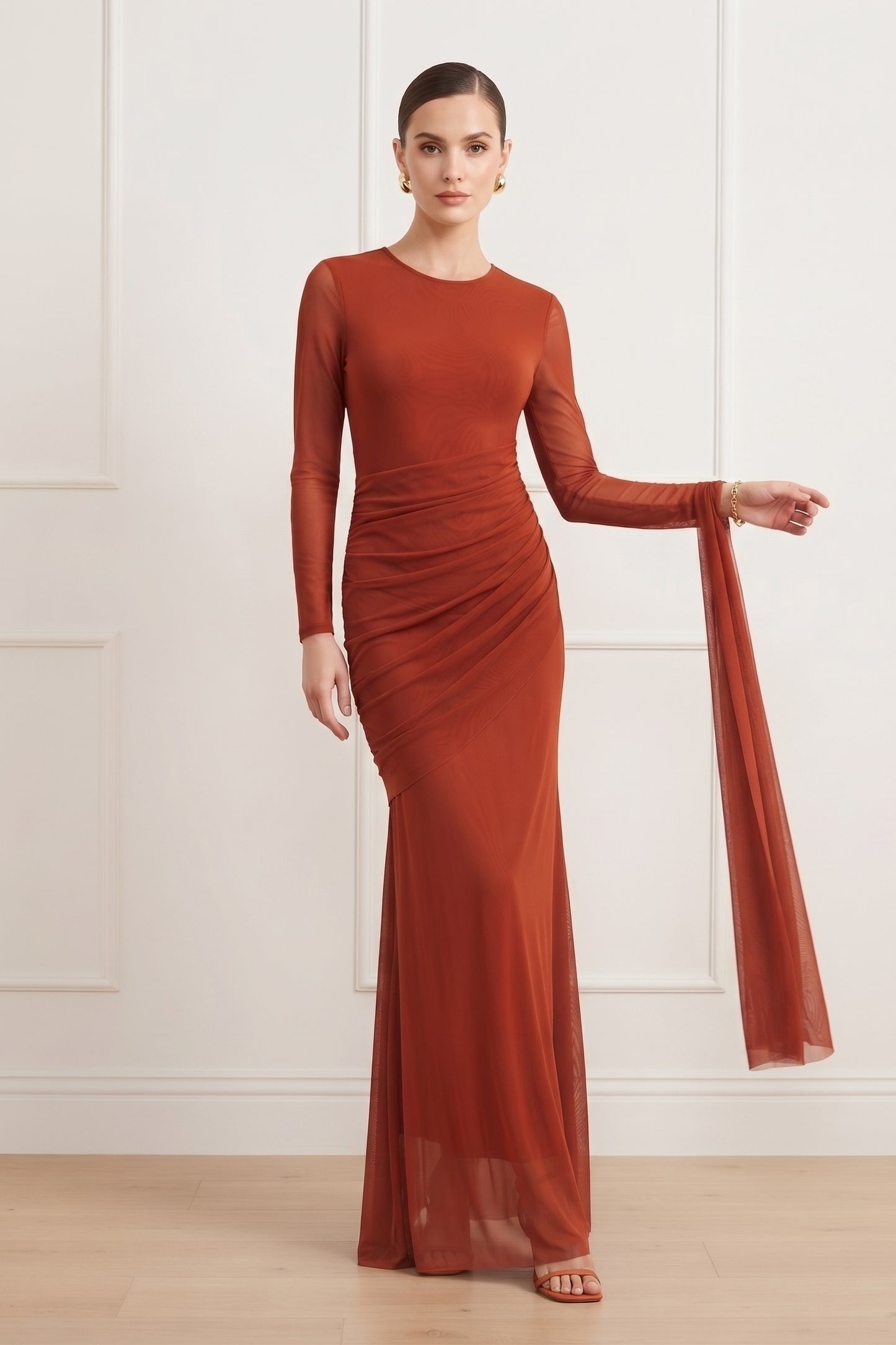 VESTIDO LAYER MESH