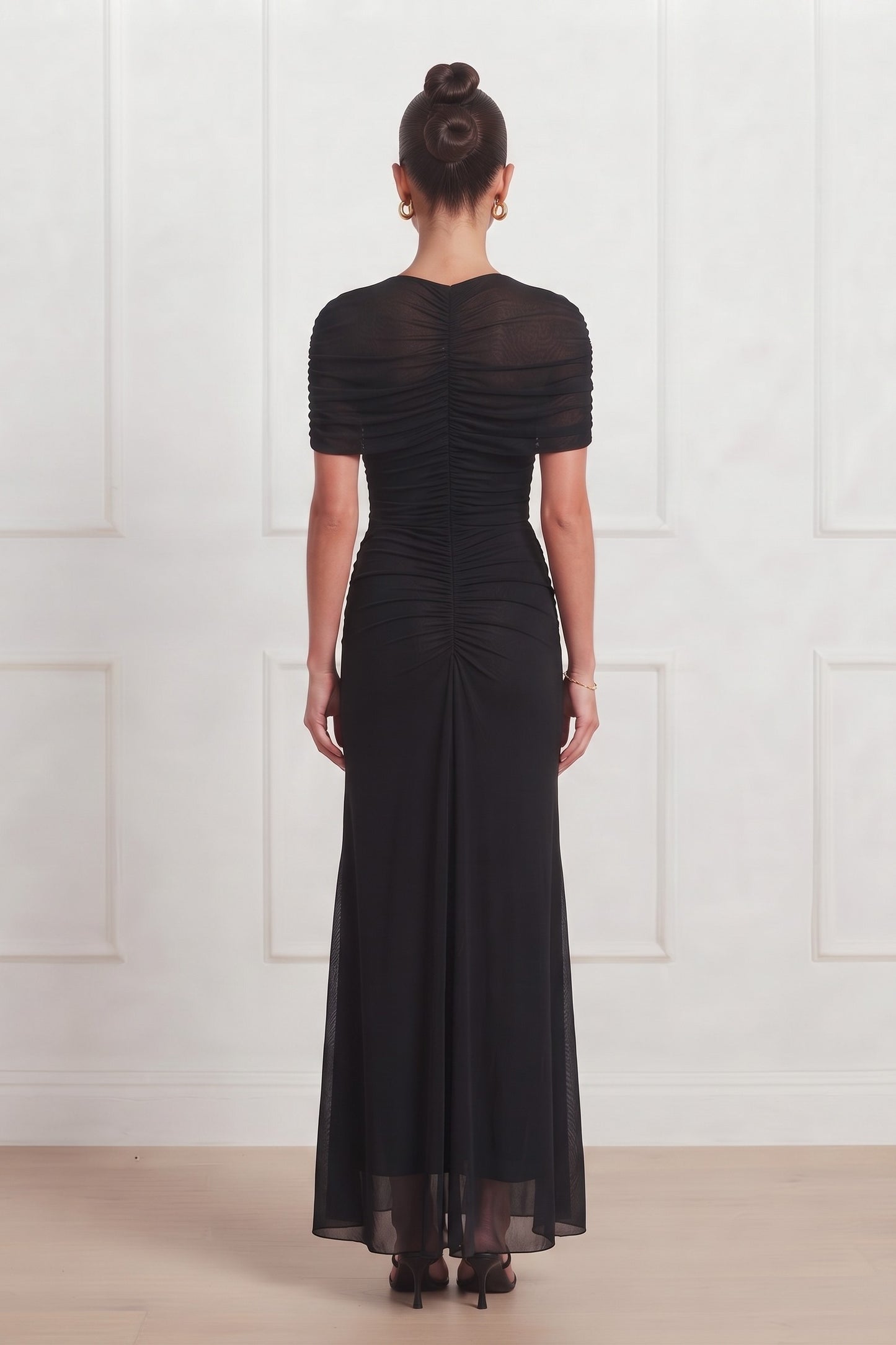 VESTIDO MESH CUT OUT