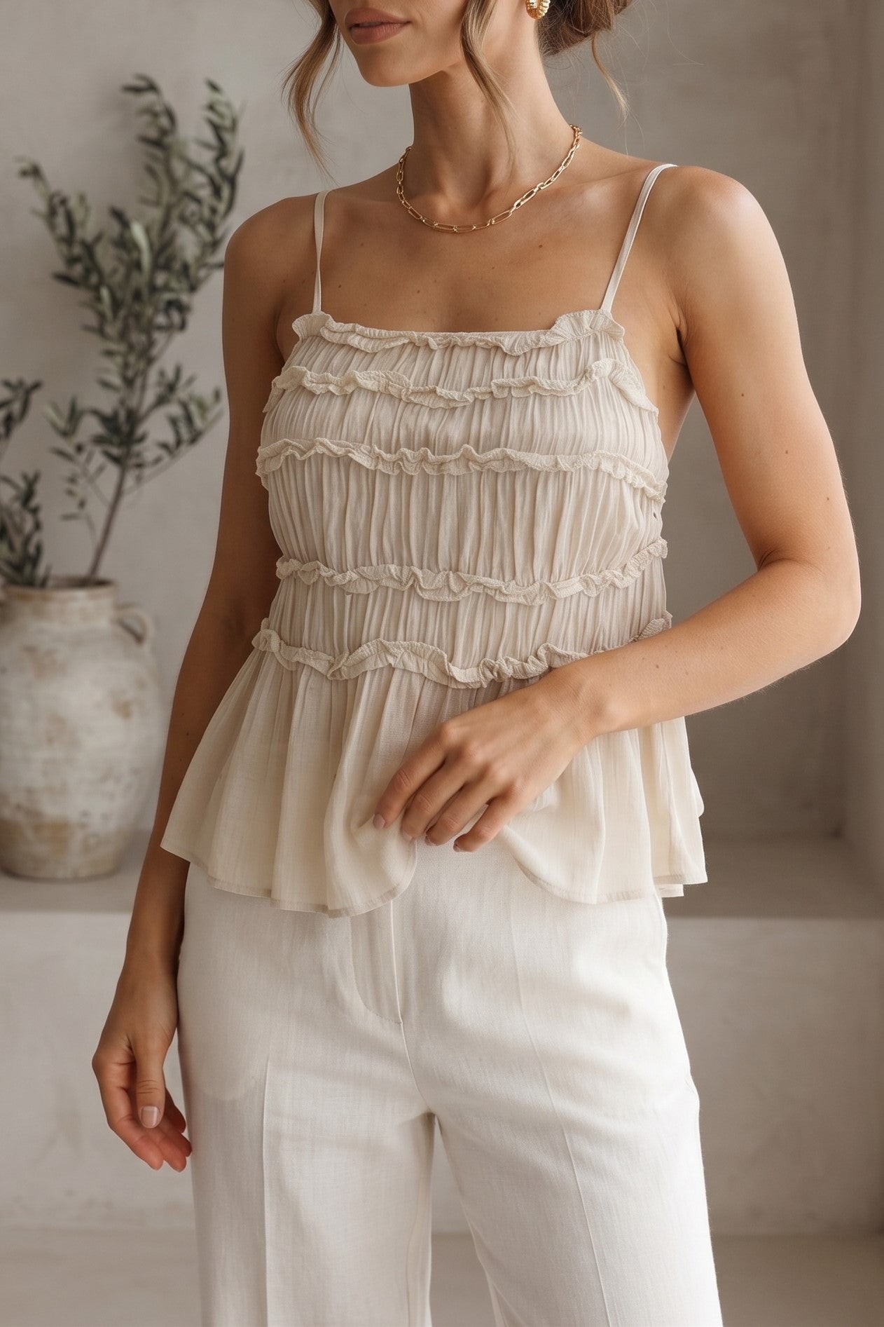 BLUSA FRUNCIDO