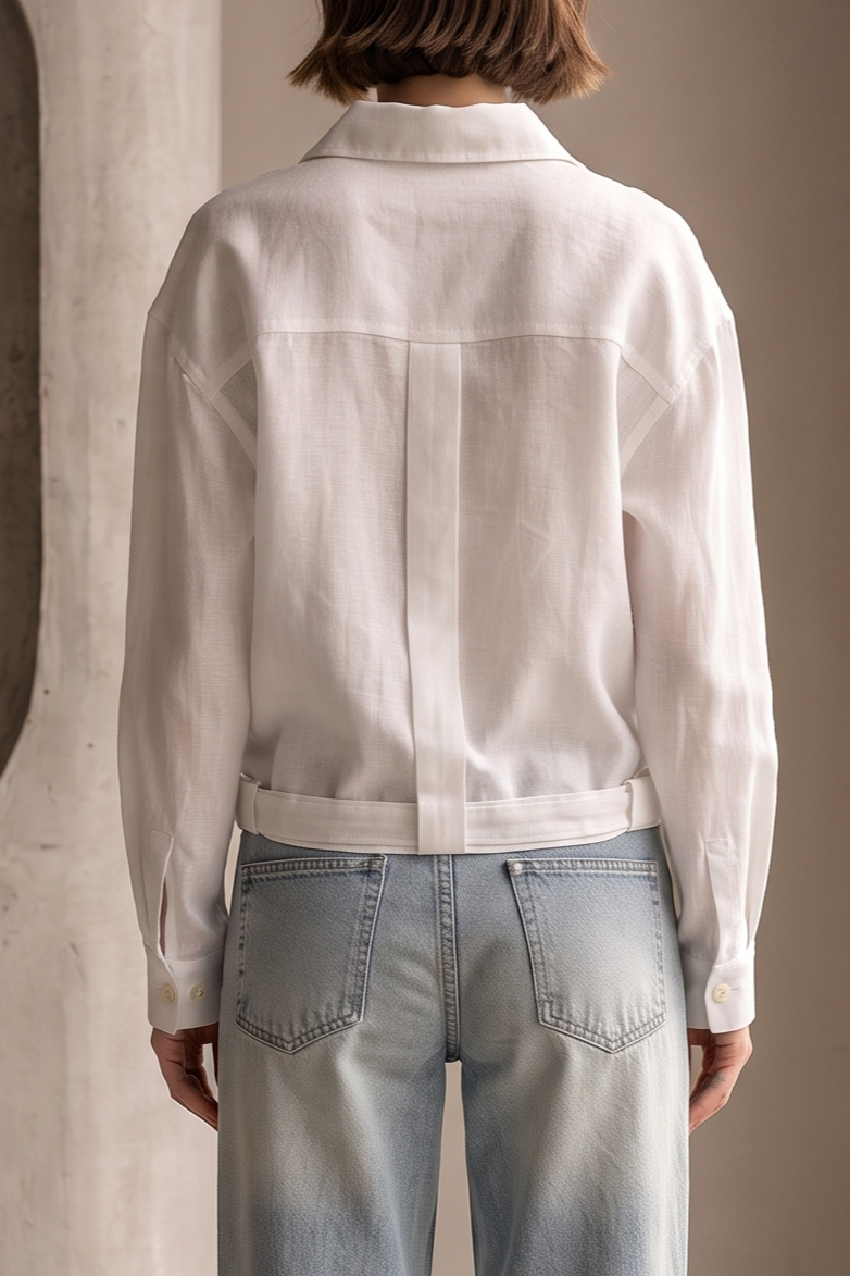 CHAQUETA BOTONES ASIMETRICOS