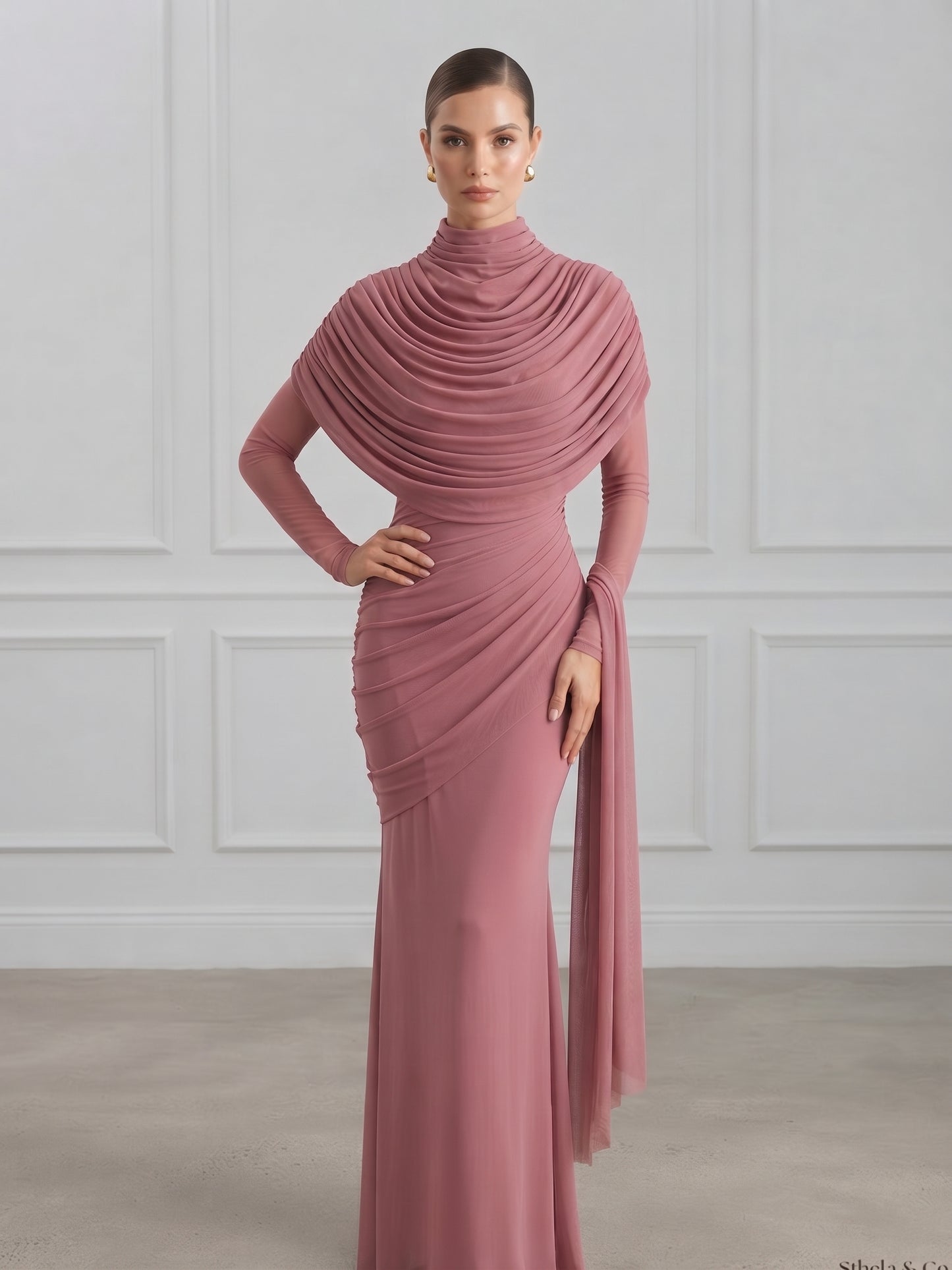 VESTIDO LAYER MESH