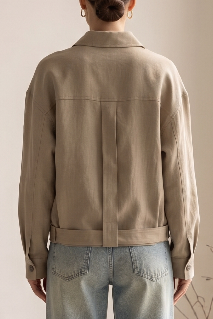 CHAQUETA BOTONES ASIMETRICOS