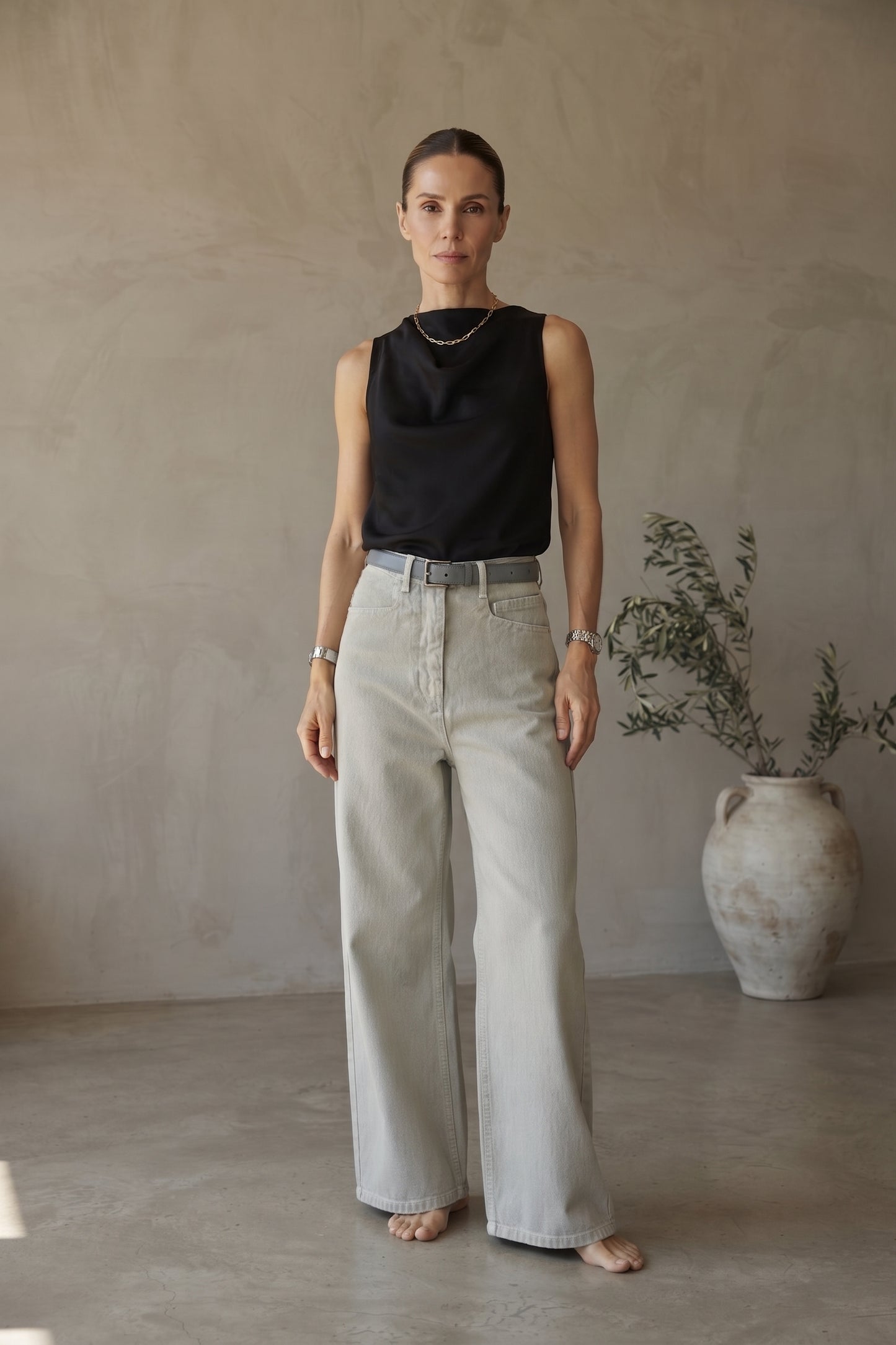 JEANS TEXTURA & CINTO