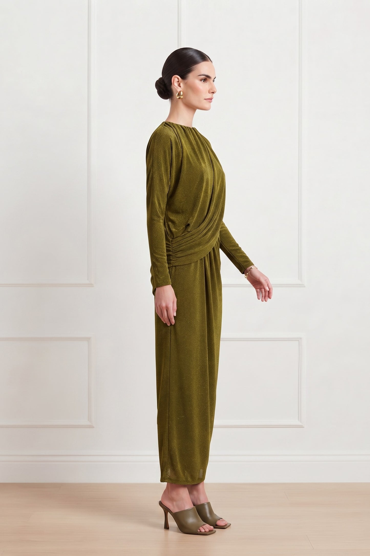 VESTIDO DRAPEADOS