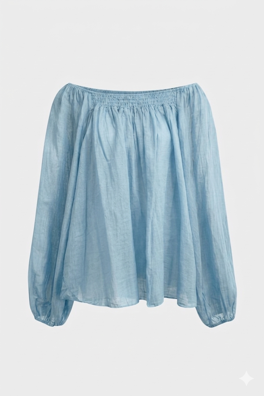 BLUSA DETALLE FRUNCIDO