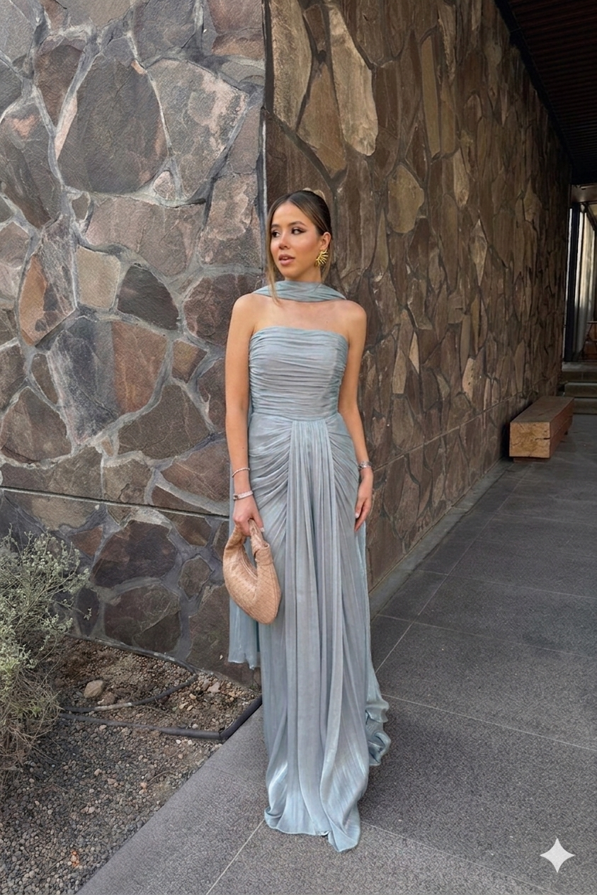 STRAPLESS & CORSET DRESS