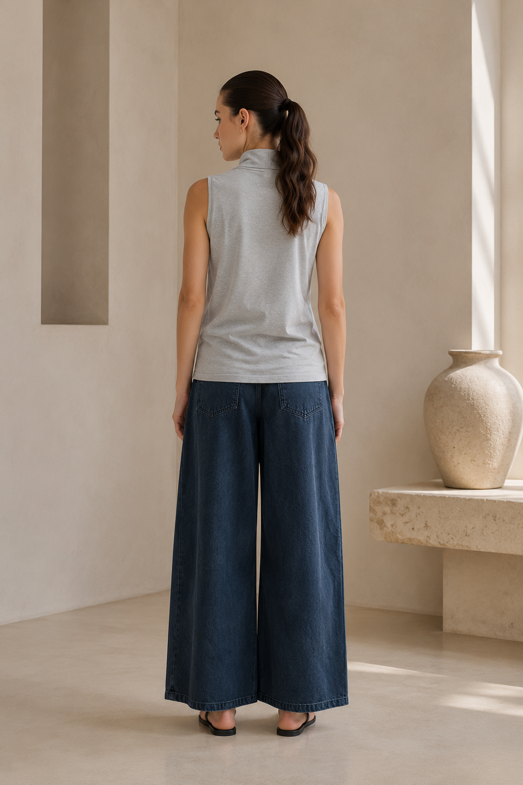 JEANS TEXTURA & CINTO