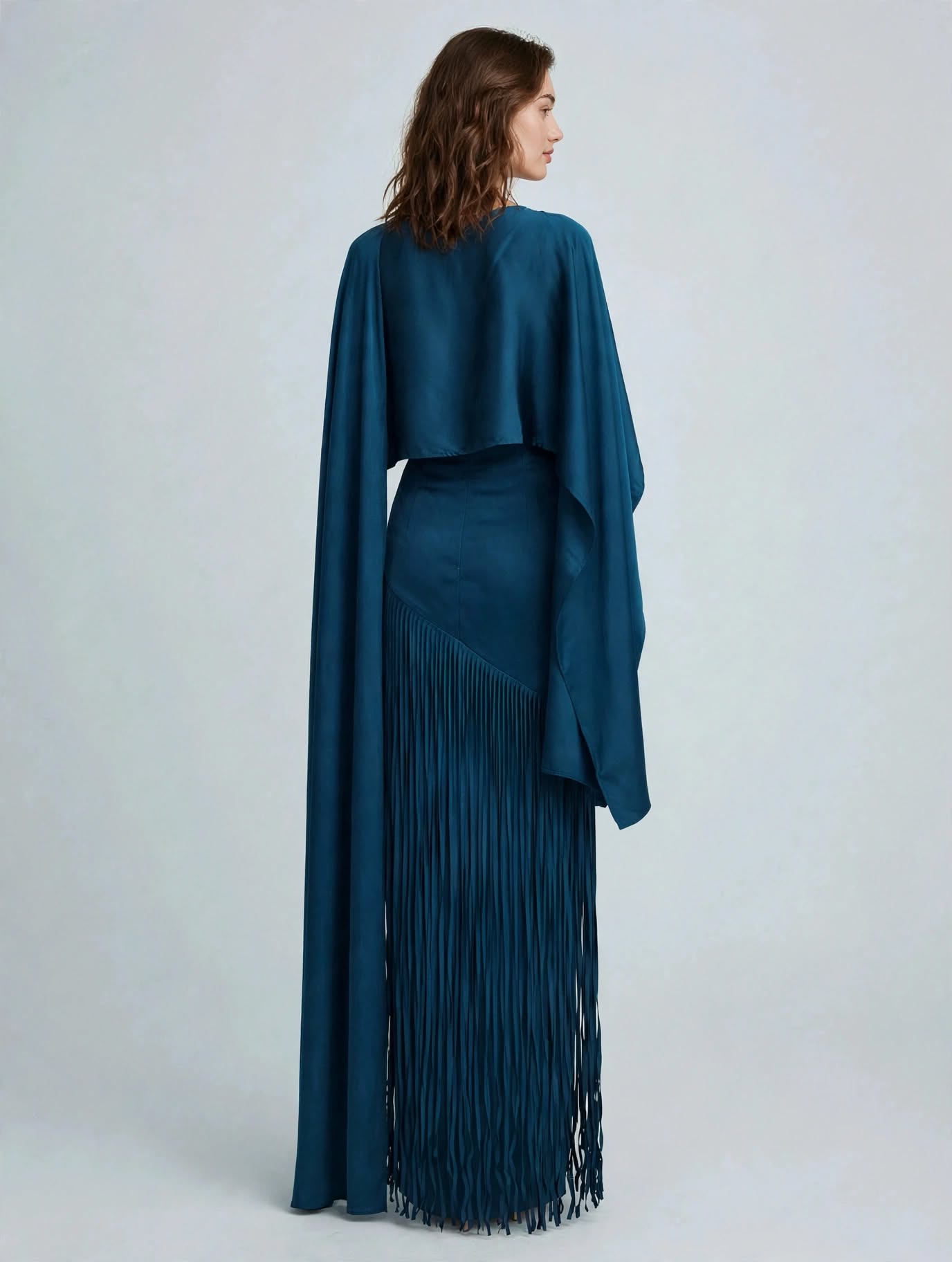 VESTIDO CAPA & FLECOS