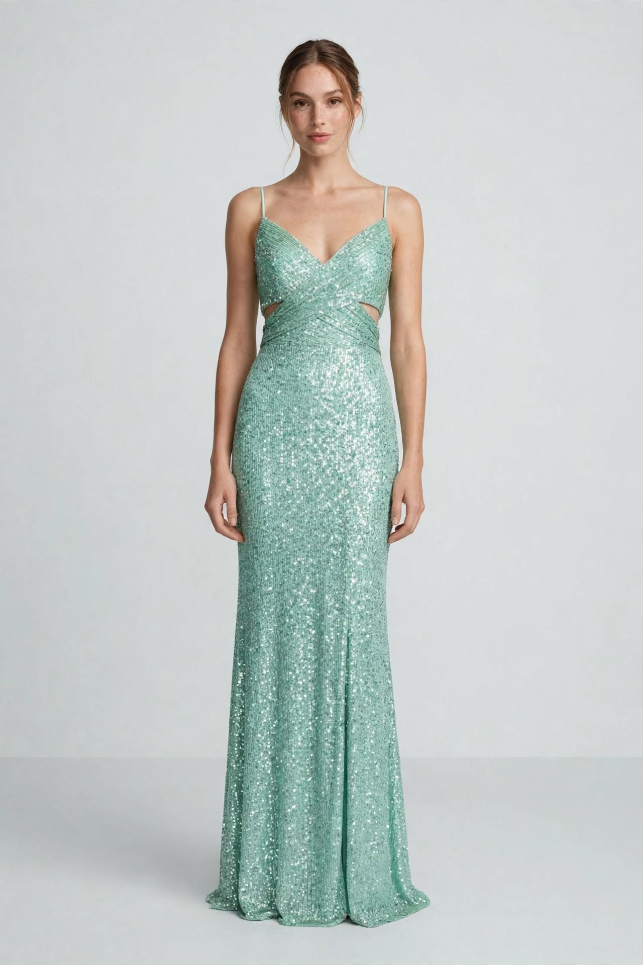 VESTIDO ABERTURAS COSTADOS