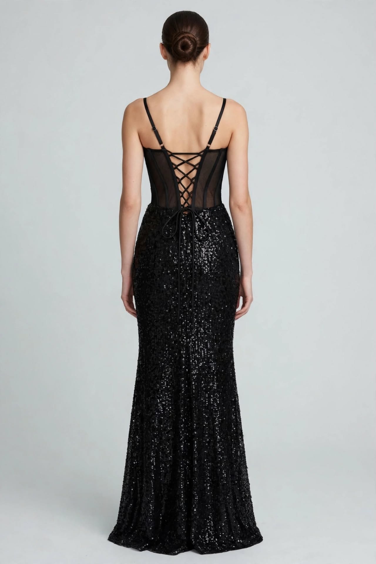 VESTIDO TRANSPARENCIA LATERAL