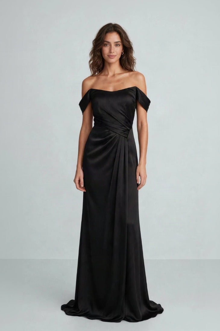 VESTIDO MANGA CAIDA