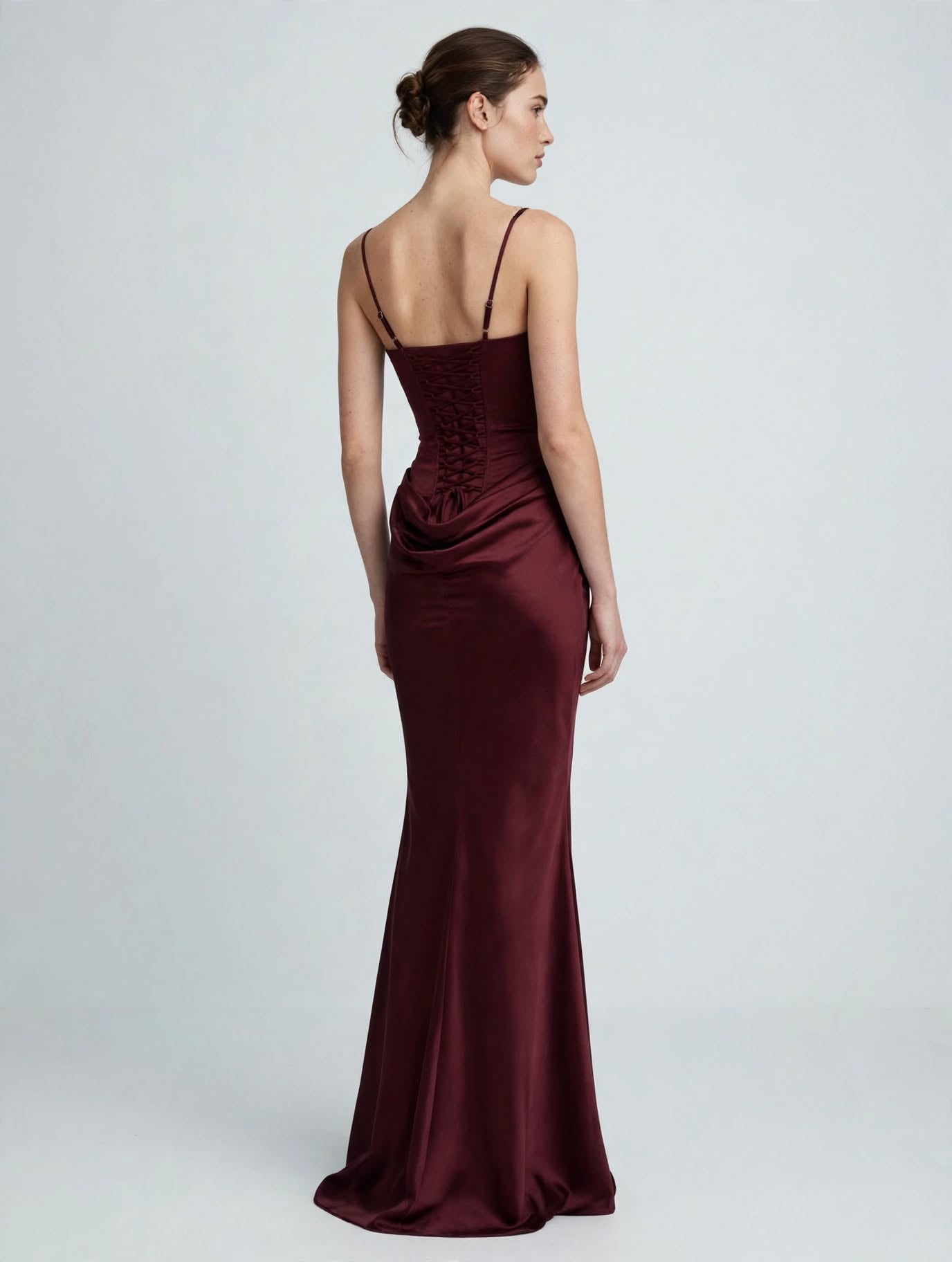 VESTIDO DRAPEADO & CORSET