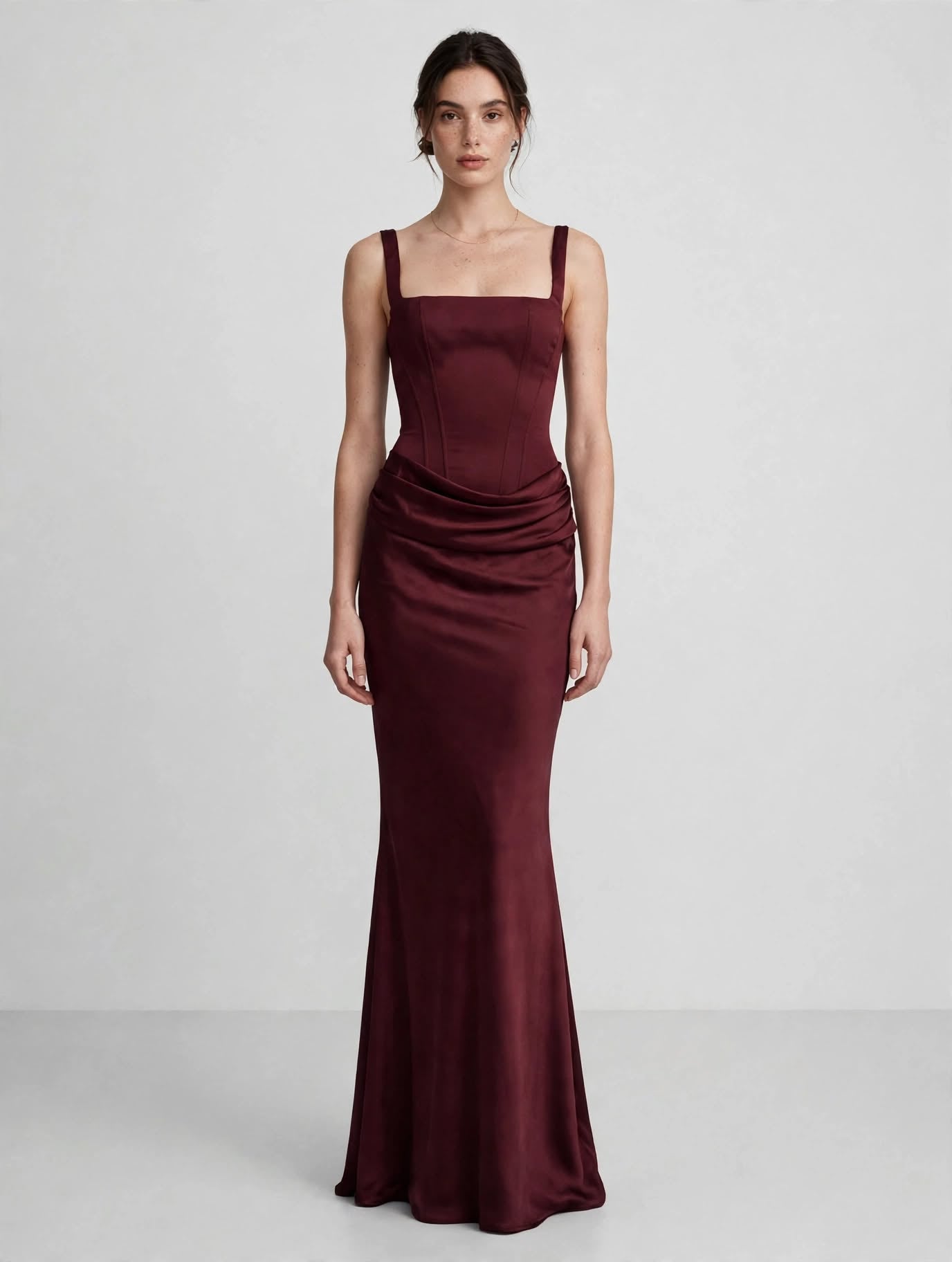 VESTIDO DRAPEADO & CORSET