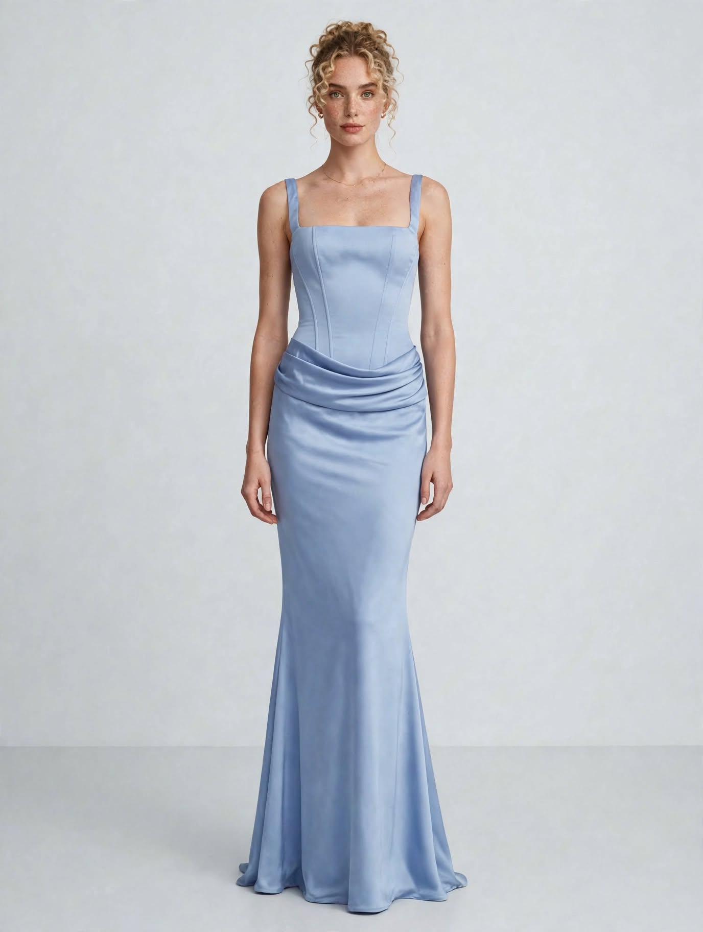 VESTIDO DRAPEADO & CORSET
