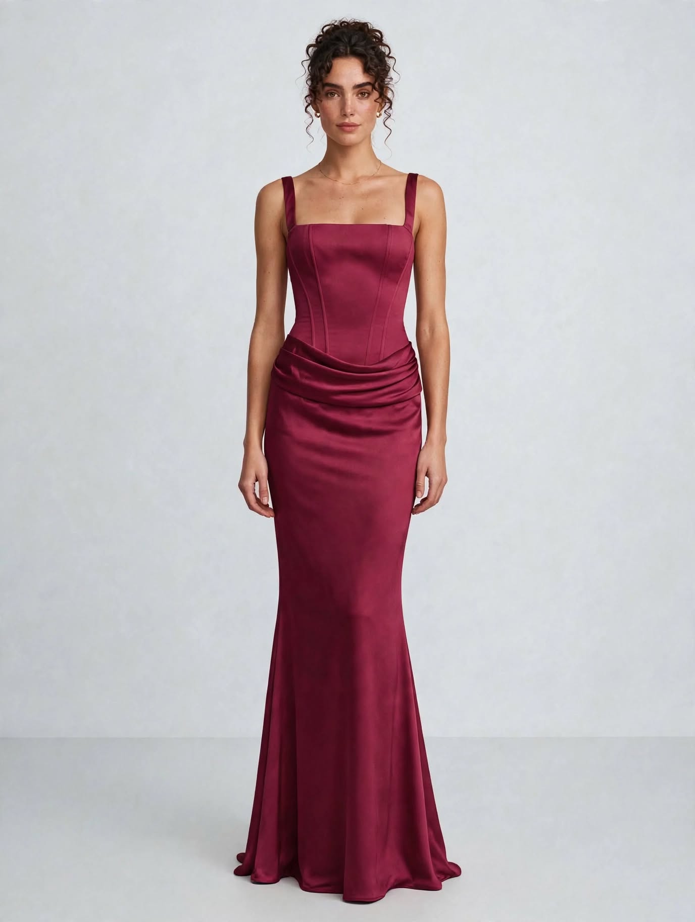 VESTIDO DRAPEADO & CORSET
