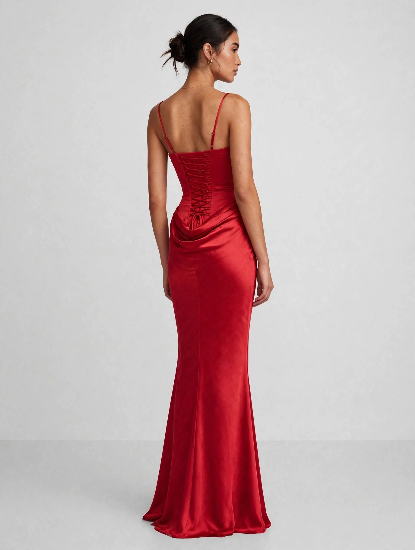 VESTIDO DRAPEADO & CORSET