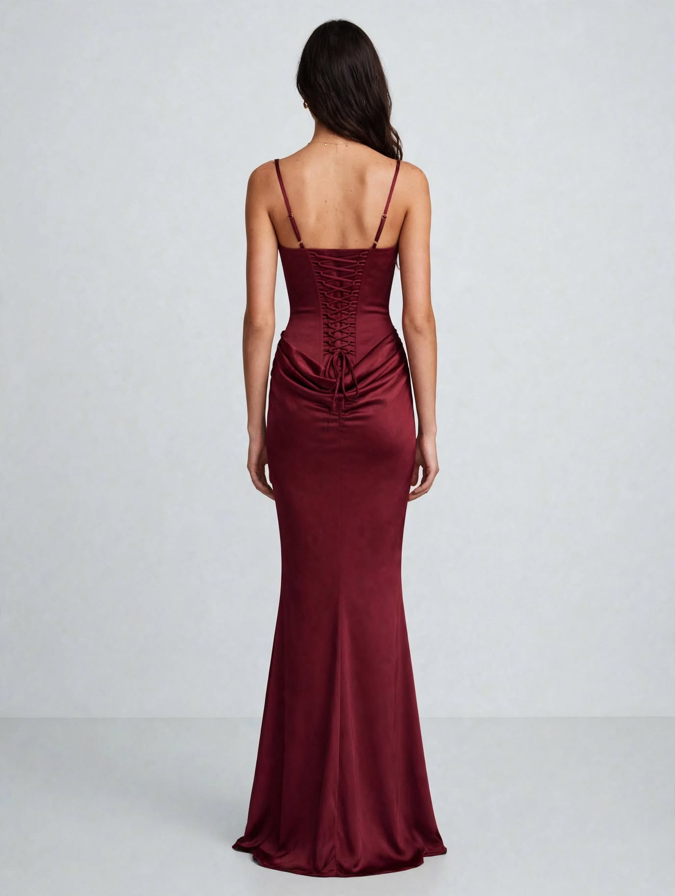VESTIDO DRAPEADO & CORSET