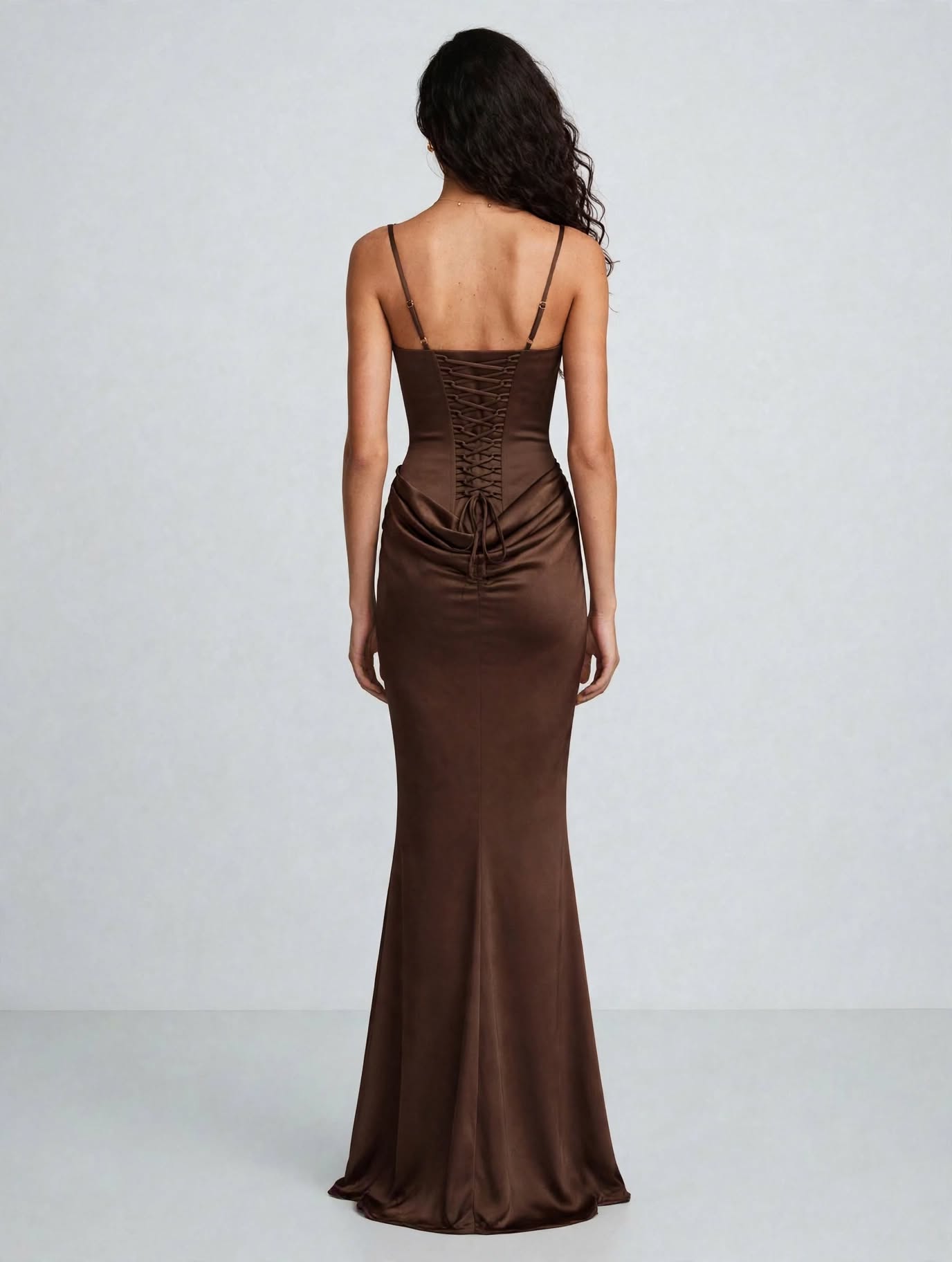 VESTIDO DRAPEADO & CORSET