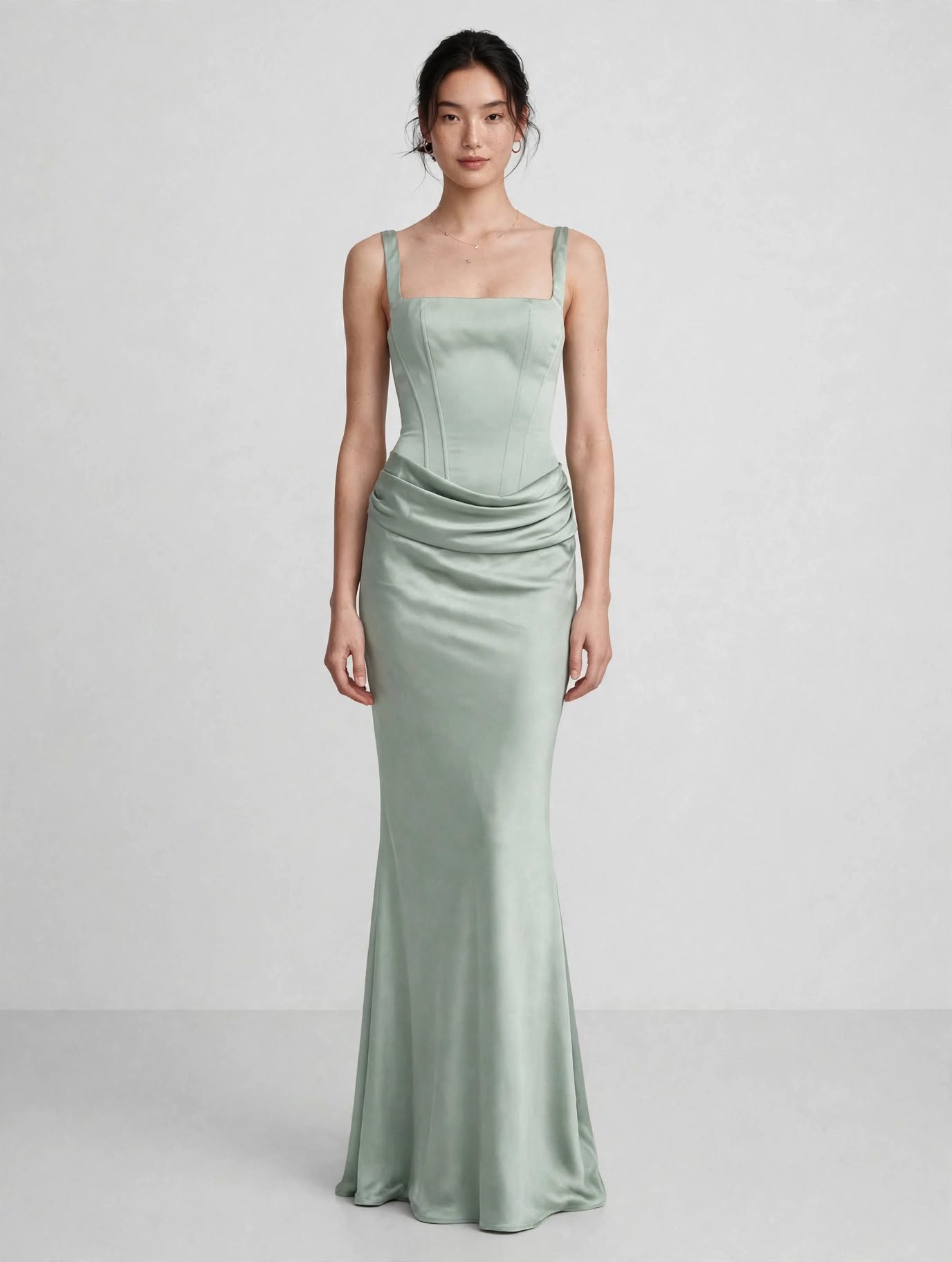 VESTIDO DRAPEADO & CORSET