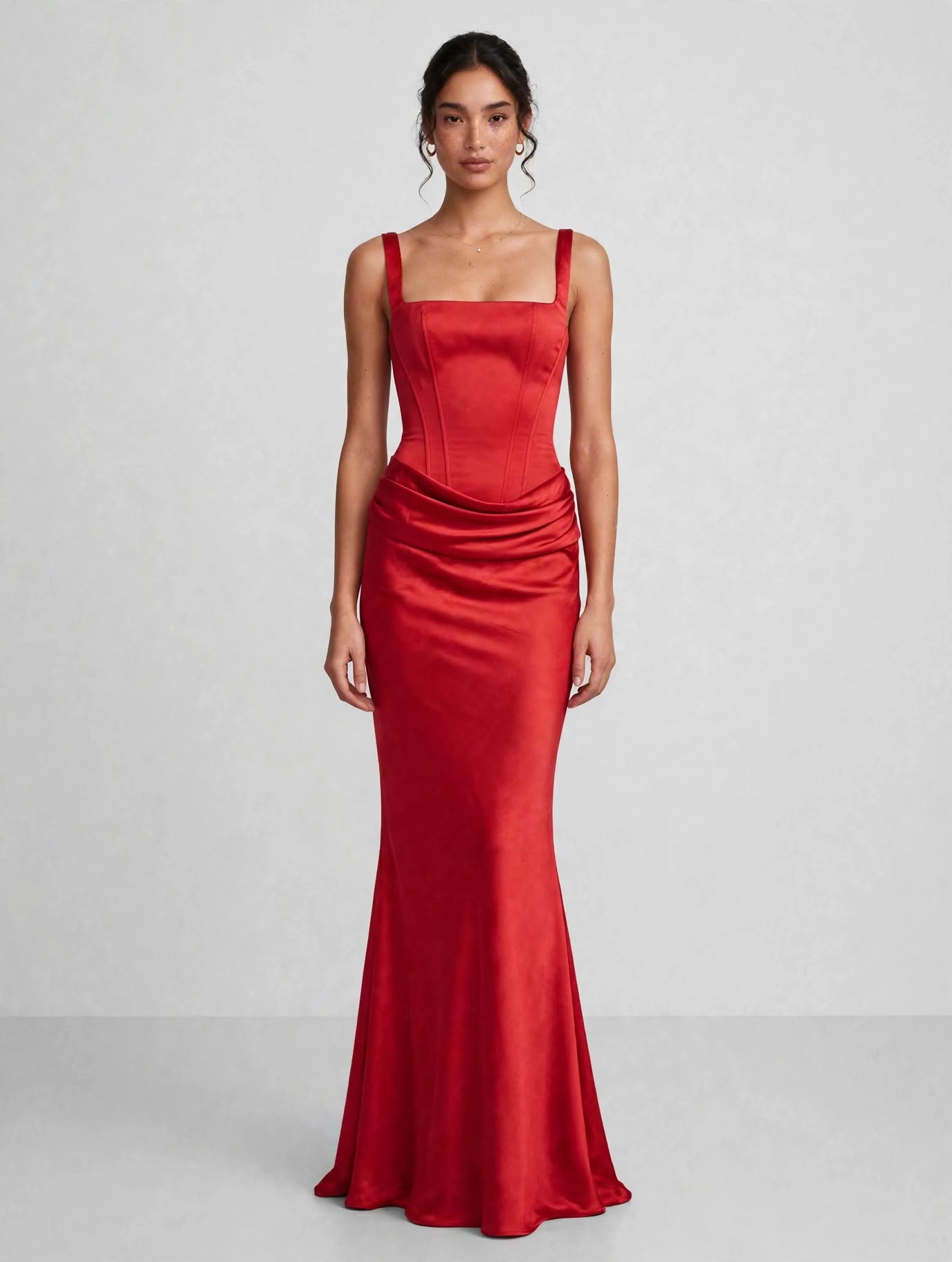 VESTIDO DRAPEADO & CORSET