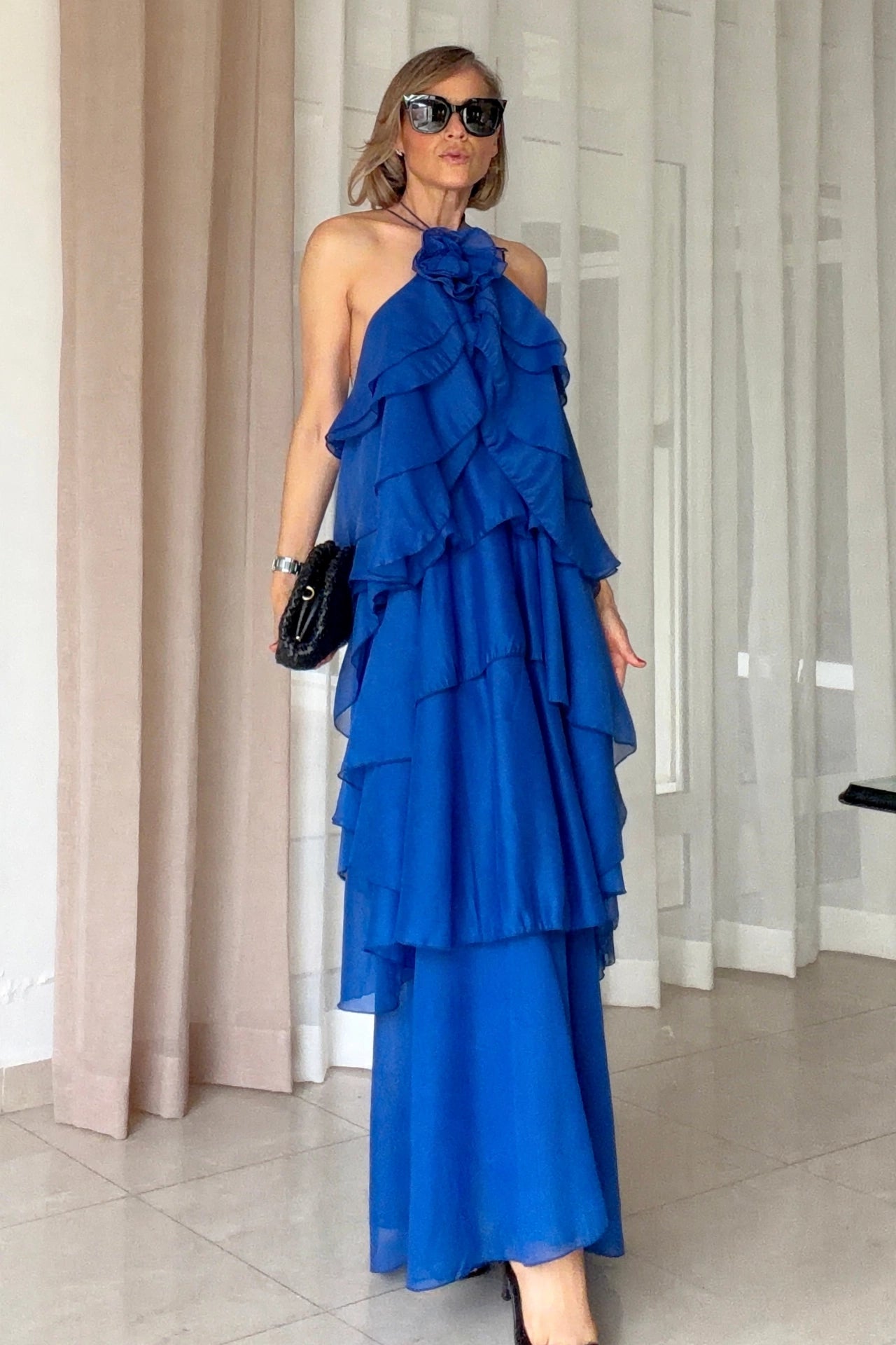 VESTIDO FLOR & CAPAS