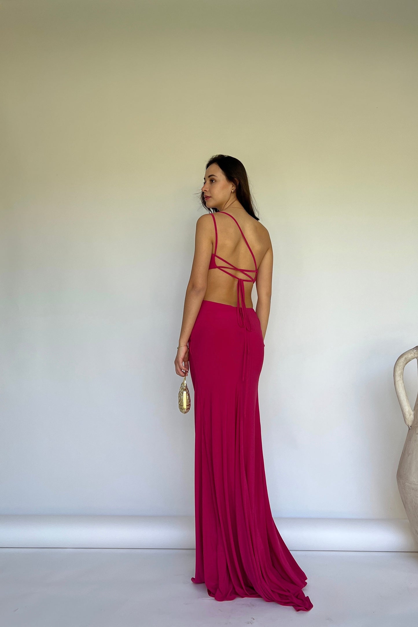 Load image into Gallery viewer, OPEN BACK DRESS
