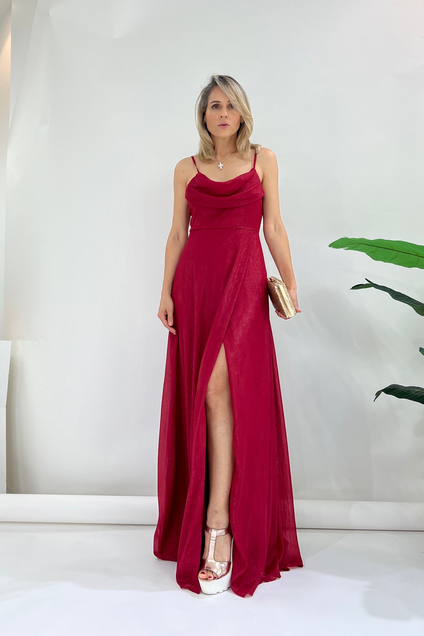 Load image into Gallery viewer, DRAPED BUST DRESS
